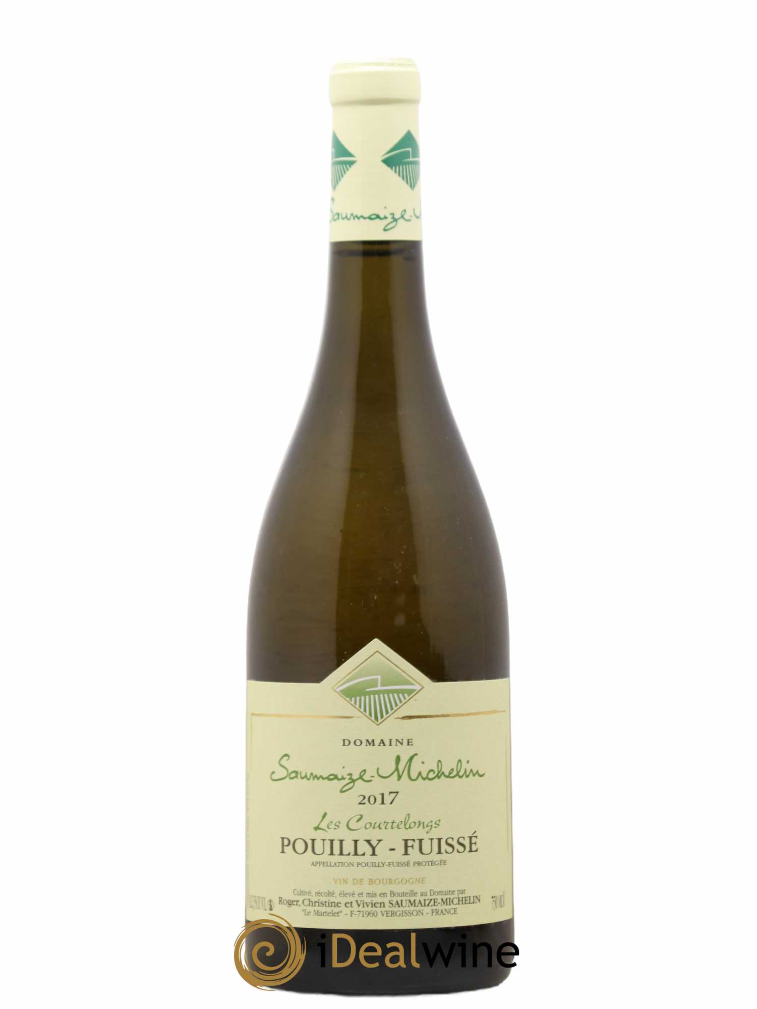Pouilly-Fuissé Pouilly-Fuissé Courtelongs Saumaize Michelin 2017 - Posten von 1 Flasche - 0