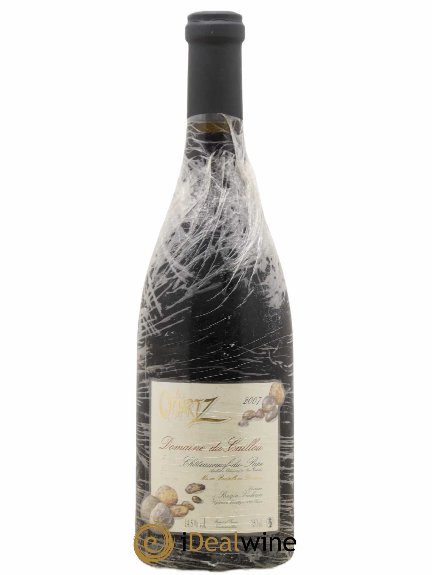 Châteauneuf-du-Pape Les Quartz Clos du Caillou 2007 - Lot de 1 bouteille - 0