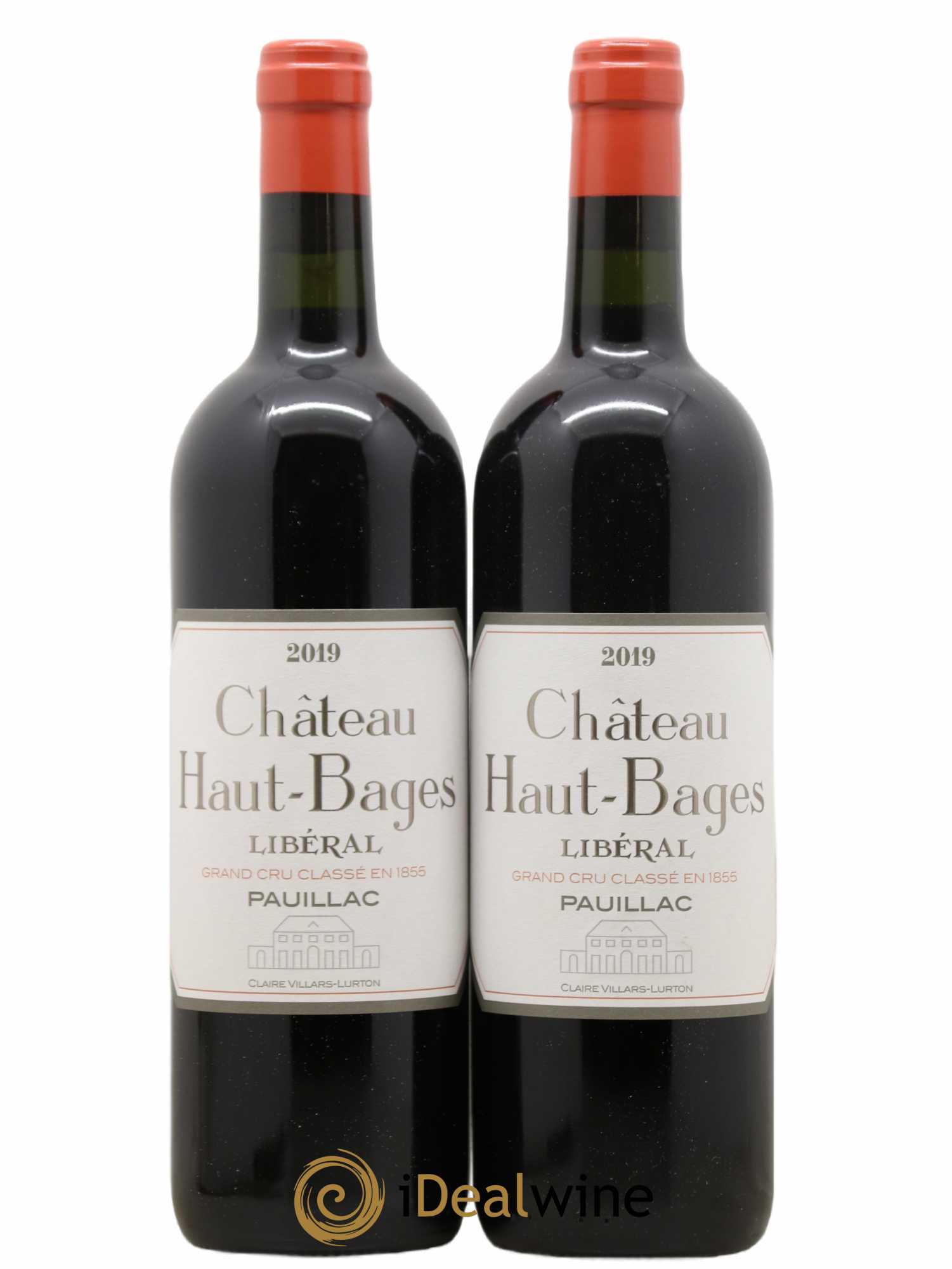 Château Haut Bages Libéral 5ème Grand Cru Classé 2019 - Lot de 2 bouteilles - 0