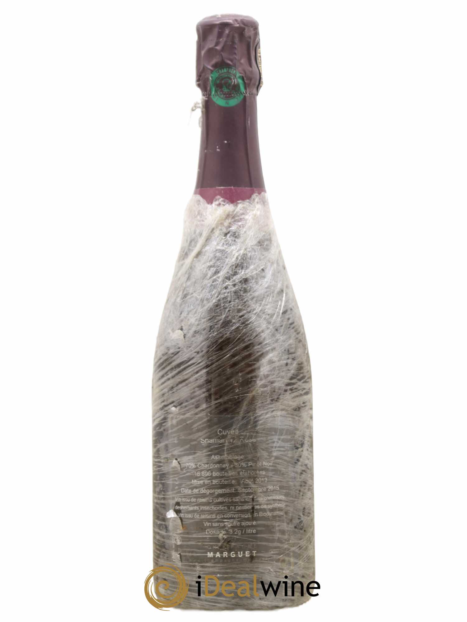 Shaman Grand Cru Brut Marguet 2012 2012 - Lot de 1 bouteille - 1