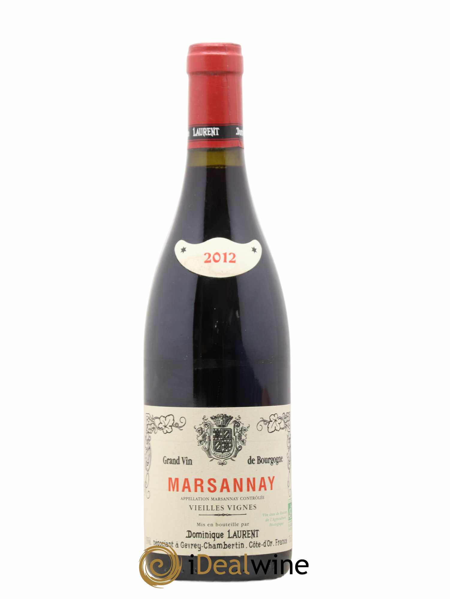 Marsannay Vieilles Vignes Bio Dominique Laurent 2012 - Lot de 1 bouteille - 0