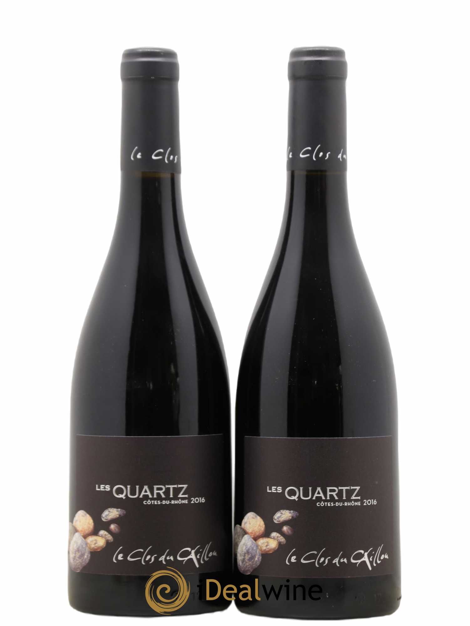 Côtes-du-Rhône Les Quartz Le Clos du Caillou 2016 - Lot de 2 bouteilles - 0