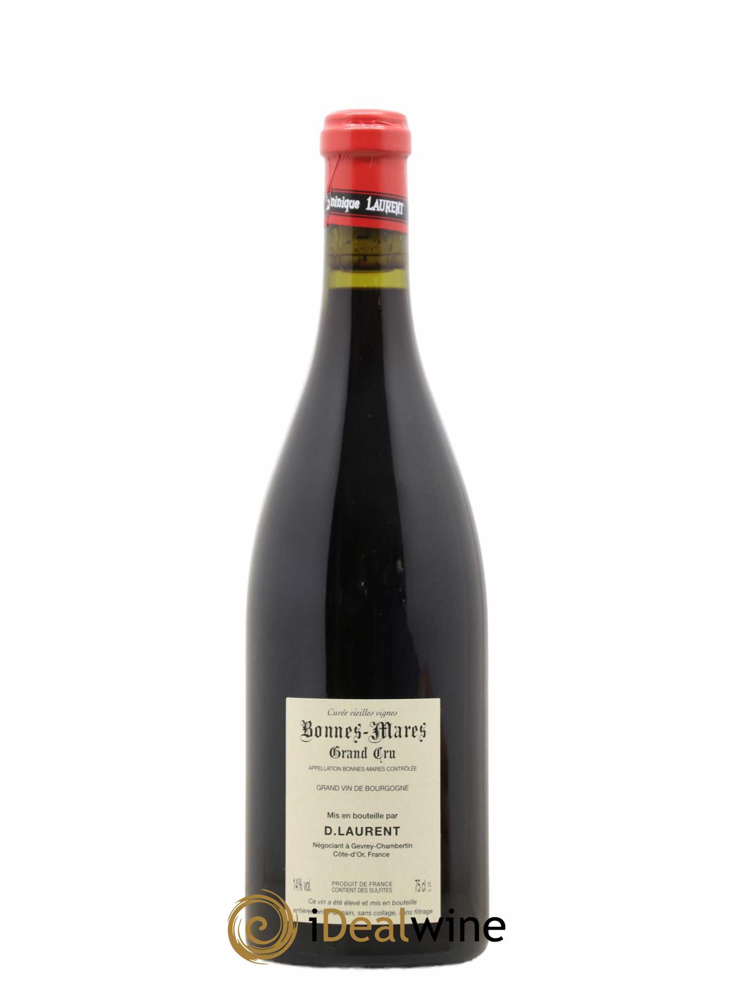 Bonnes-Mares Grand Cru Grande Cuvée Vieilles Vignes Dominique Laurent 2018 - Lot de 1 bouteille - 1