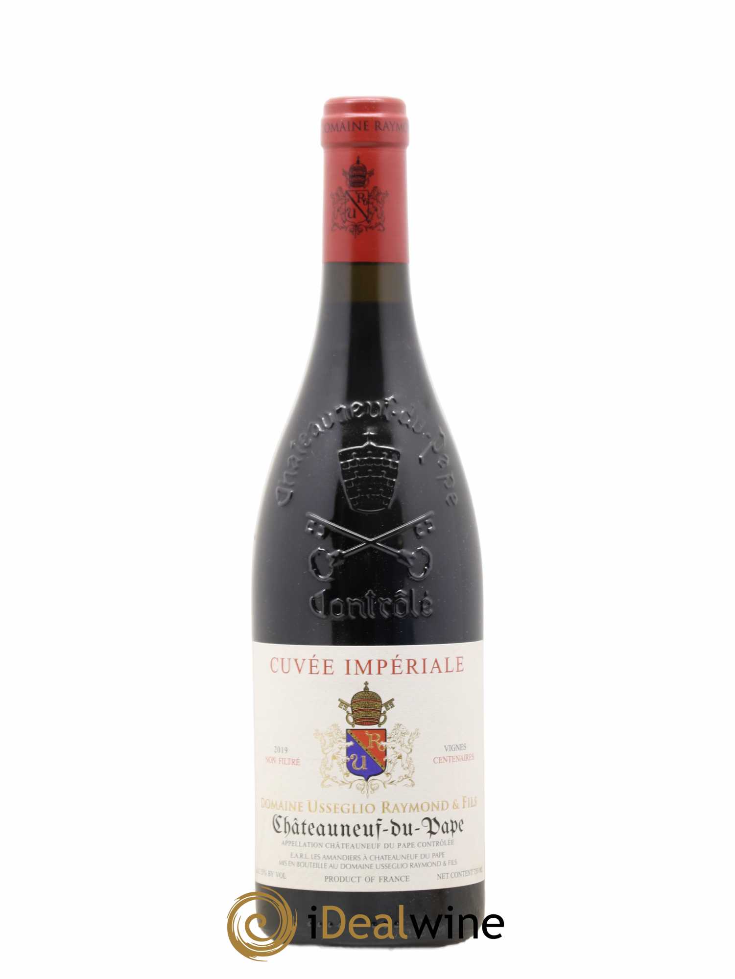 Châteauneuf-du-Pape Cuvée Impériale Raymond Usseglio & Fils (Domaine) Vignes Centenaires 2019 - Lot de 1 bouteille - 0