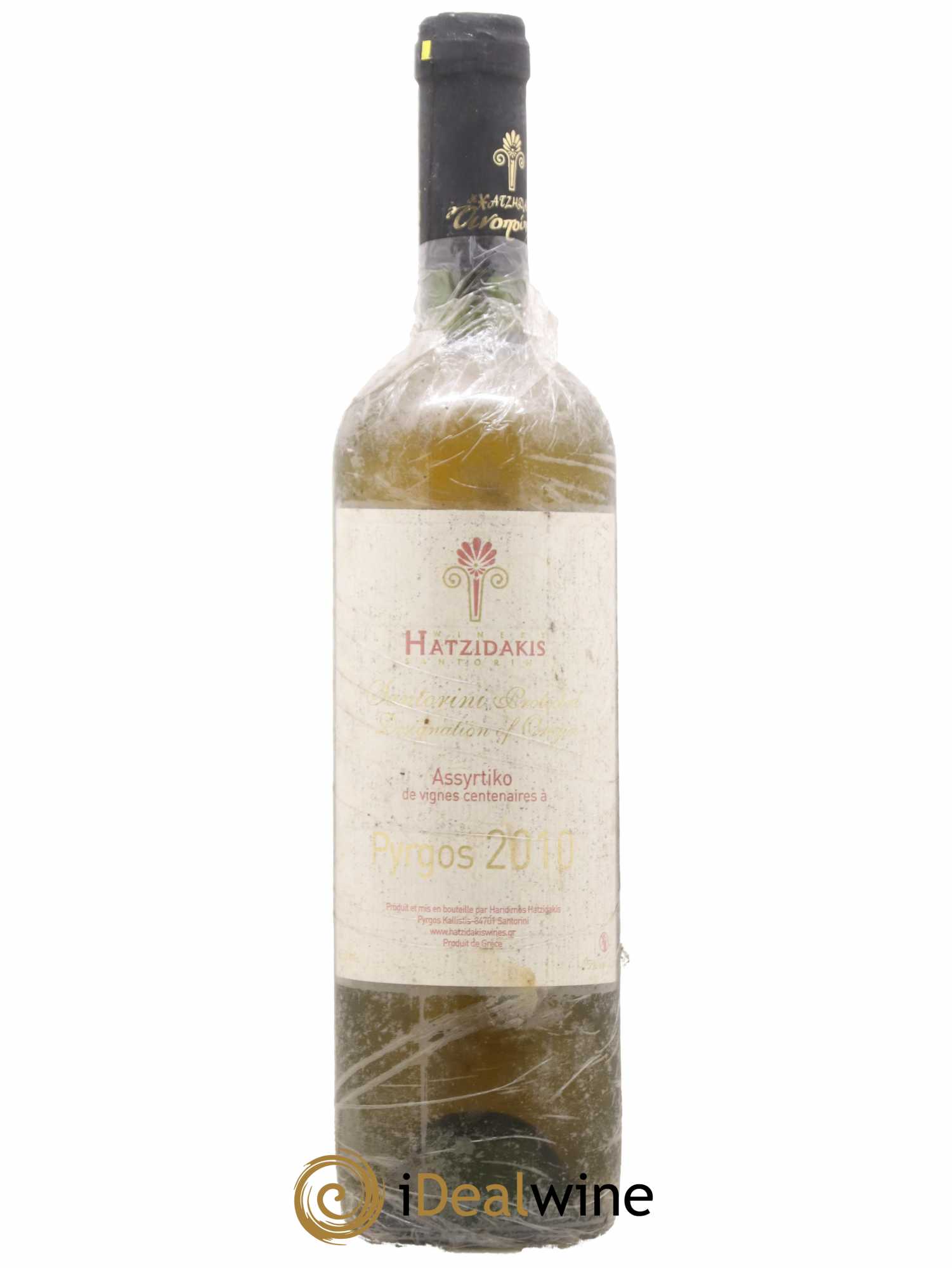 Santorini Hatzidakis Assyrtiko Pyrgos 2010 - Posten von 1 Flasche - 0