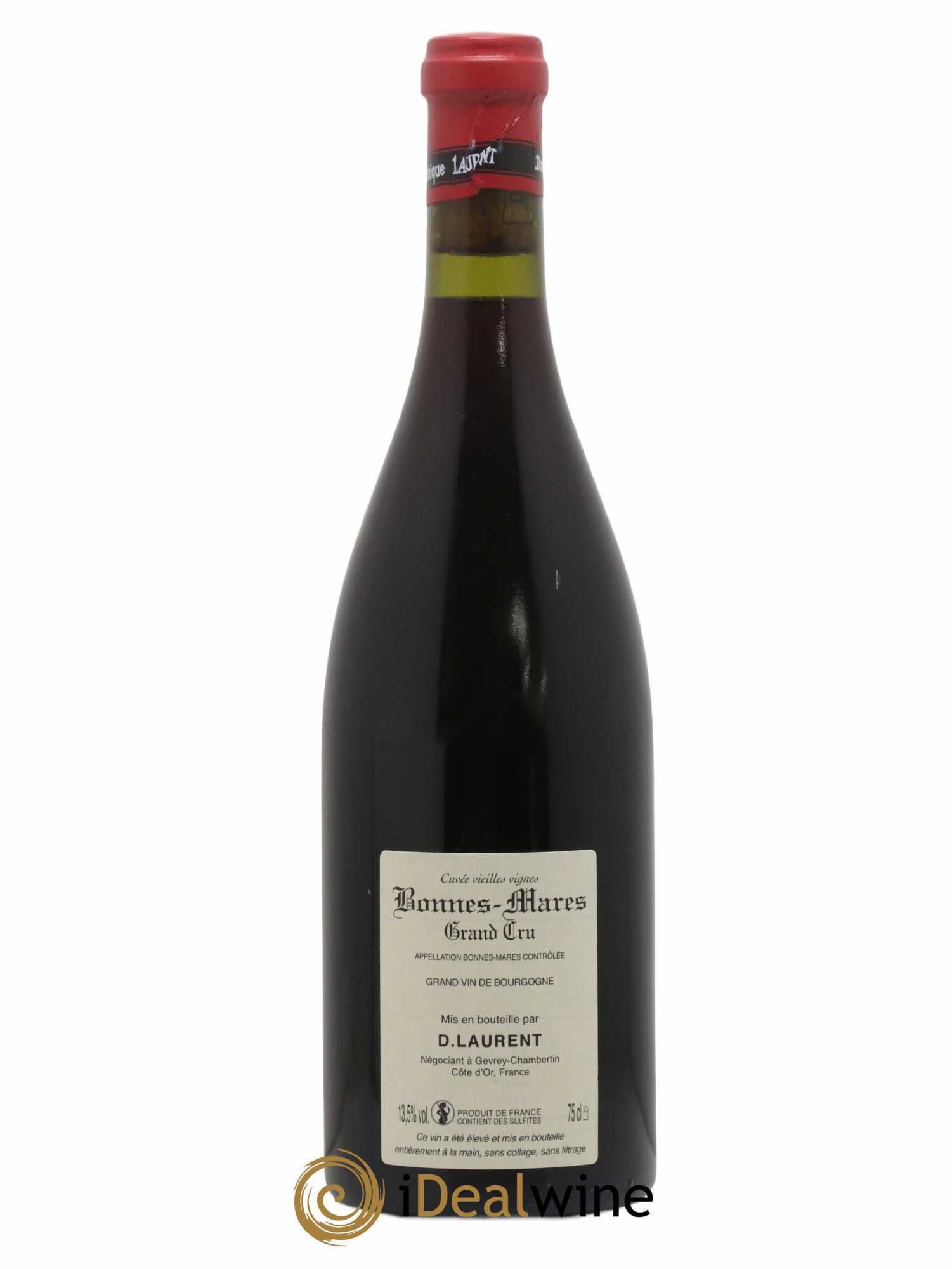 Bonnes-Mares Grand Cru Grande Cuvée Vieilles Vignes Dominique Laurent 2010 - Lot of 1 bottle - 1