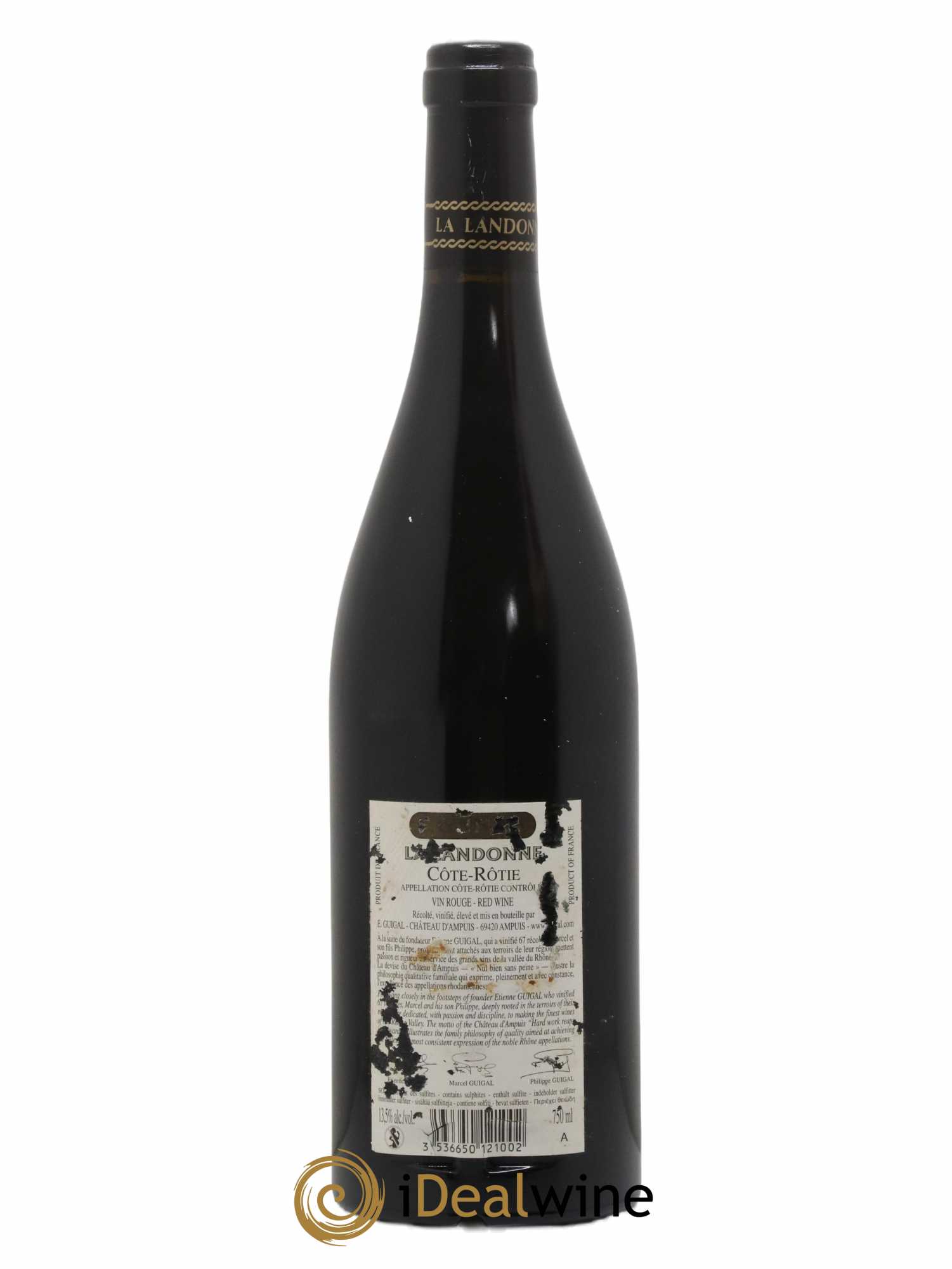 Côte-Rôtie La Landonne Guigal (sans prix de réserve) 2013 - Lot de 1 bouteille - 1