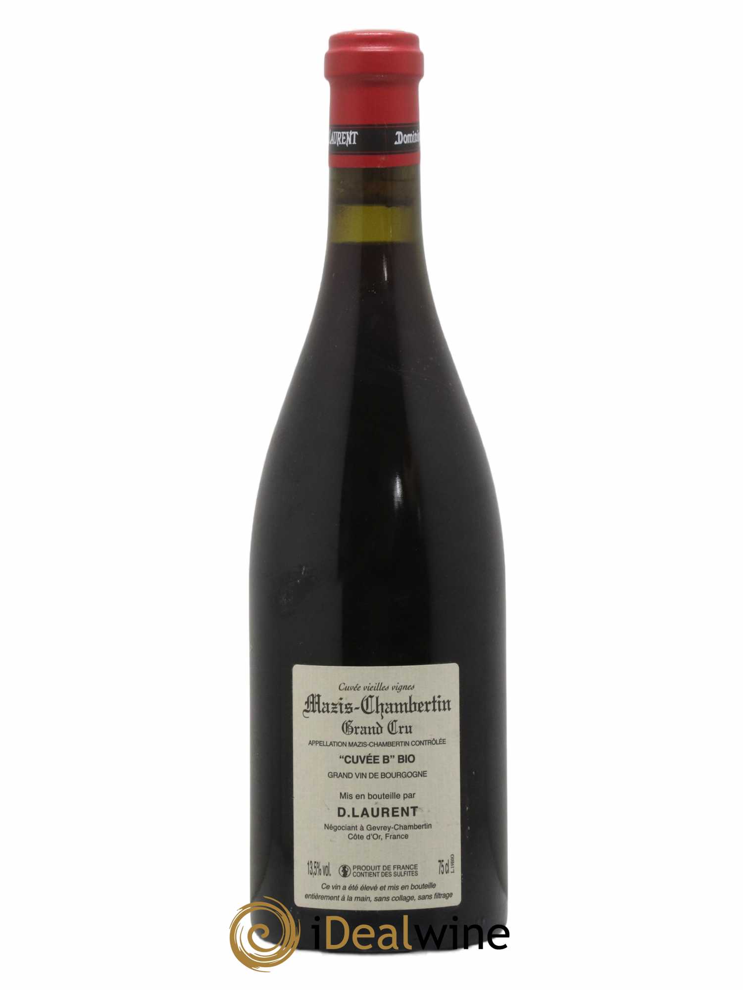 Mazis-Chambertin Grand Cru Vieilles Vignes Cuvée B Dominique Laurent 2010 - Lot of 1 bottle - 1