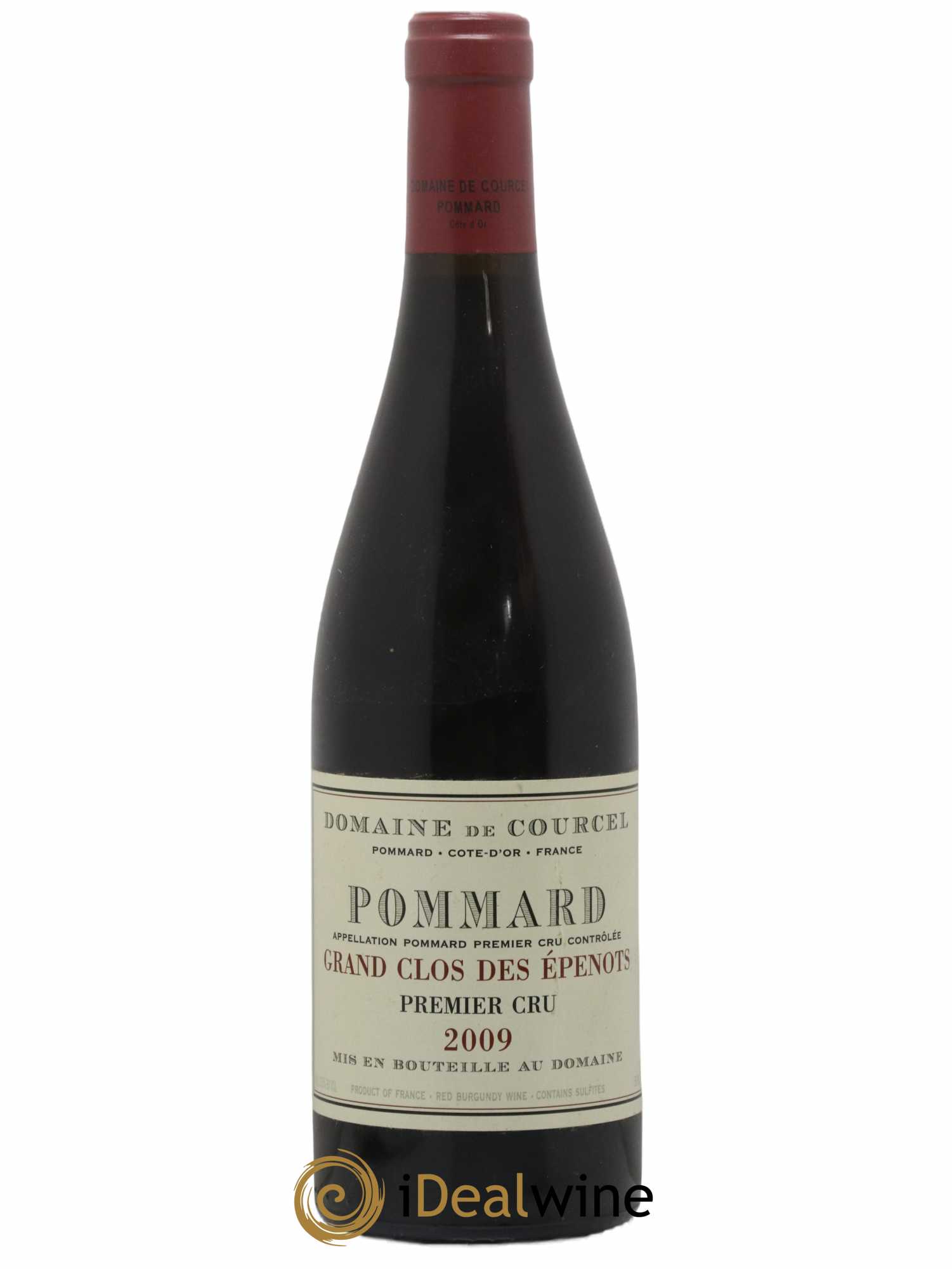 Pommard 1er Cru Grand Clos des Epenots de Courcel (Domaine) 2009 - Lot de 1 bouteille - 0