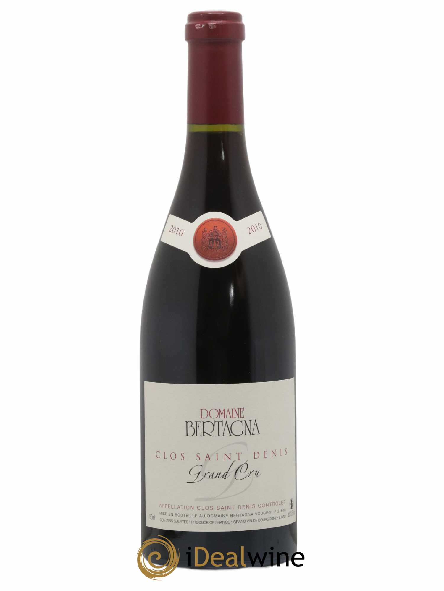 Clos Saint-Denis Grand Cru Bertagna 2010 - Lot de 1 bouteille - 0