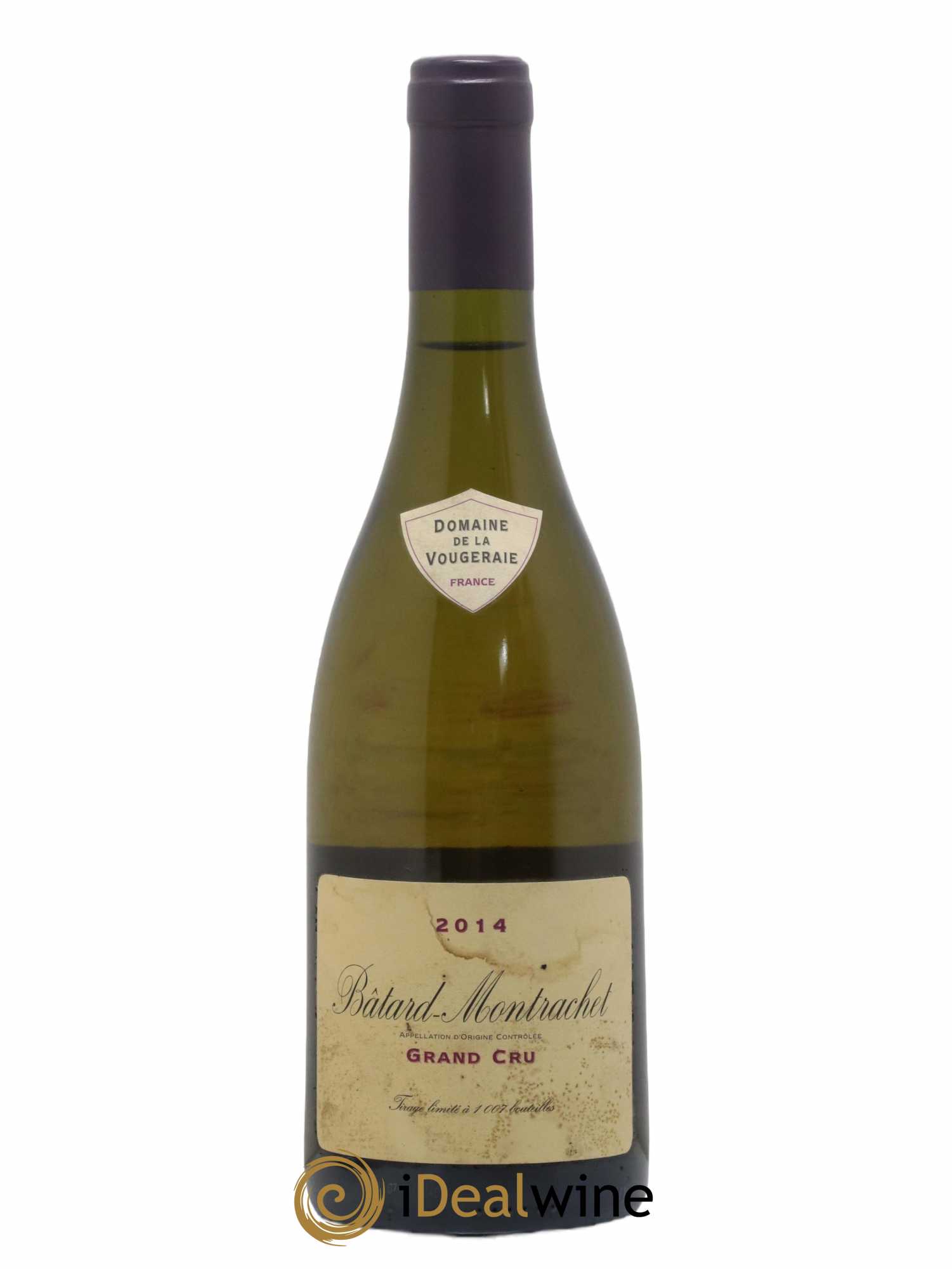Bâtard-Montrachet Grand Cru La Vougeraie 2014 - Lot de 1 bouteille - 0