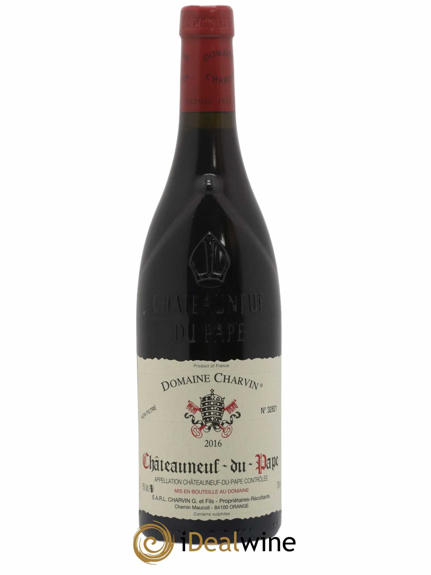 Châteauneuf-du-Pape Charvin (Domaine) 2016 - Lot de 1 bouteille - 0