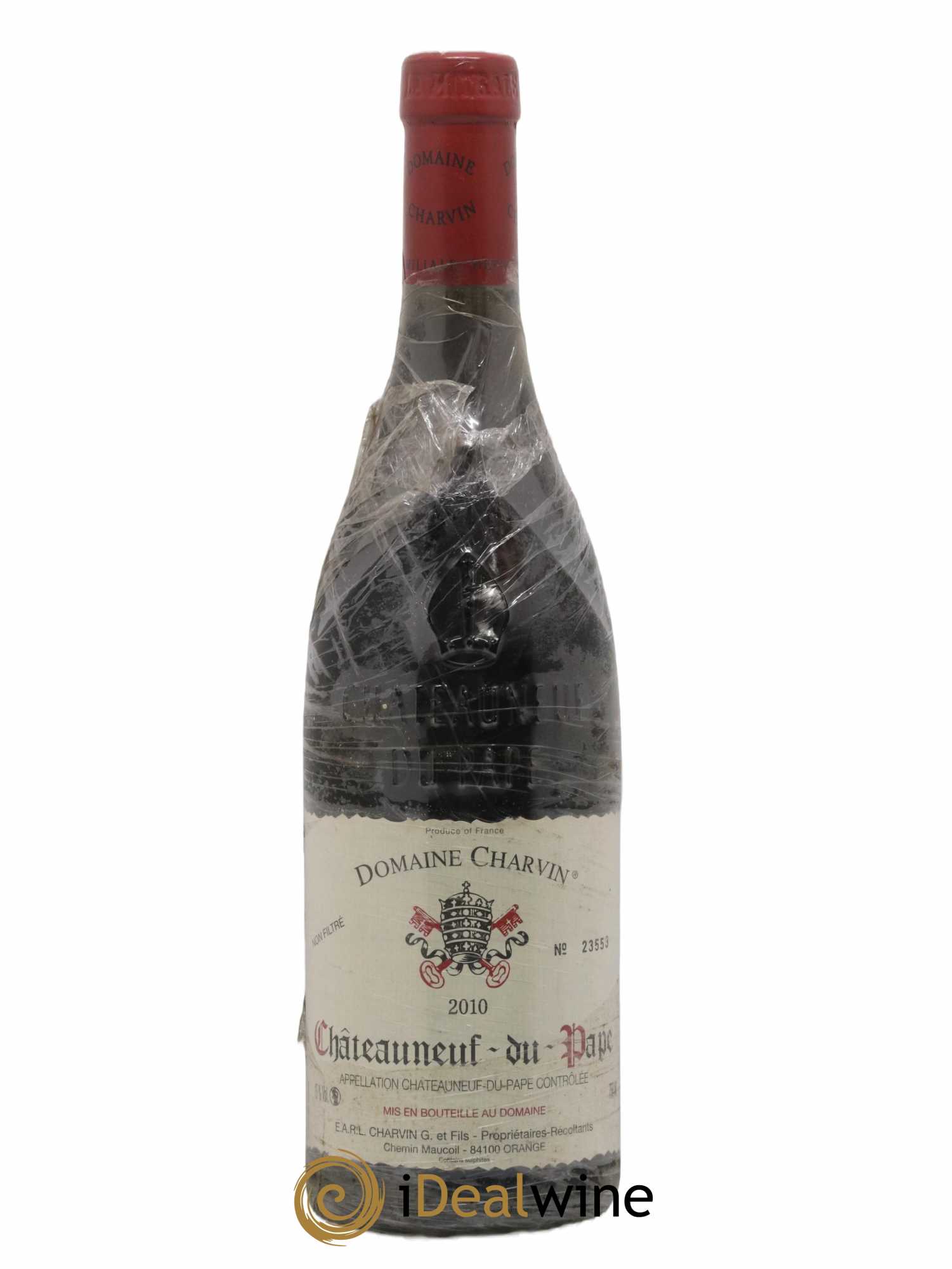 Châteauneuf-du-Pape Charvin (Domaine) 2010 - Lot de 1 bouteille - 0