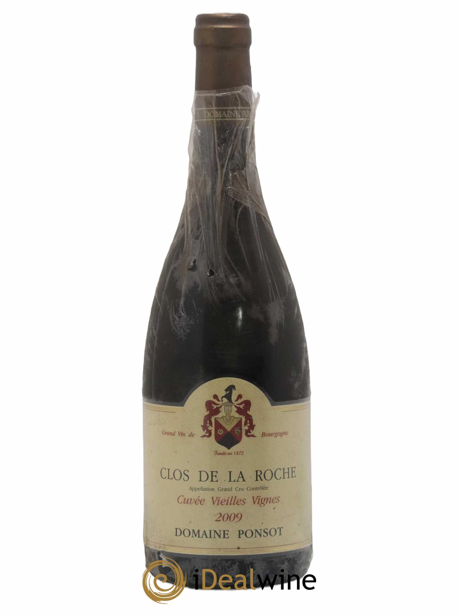Clos de la Roche Grand Cru Vieilles Vignes Ponsot (Domaine) 2009 - Lot de 1 bouteille - 0
