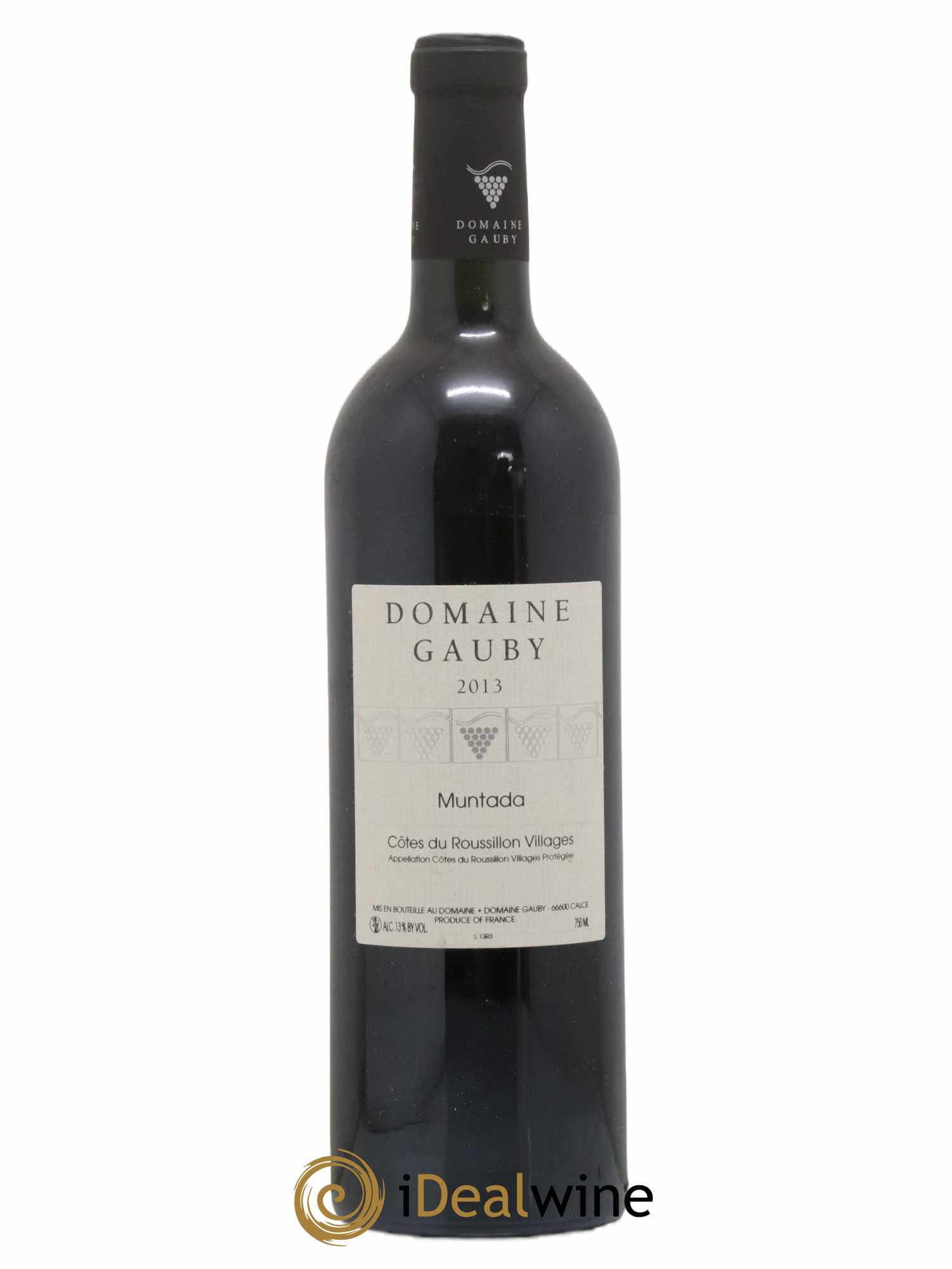 Côtes Catalanes (anciennement Côtes du Roussillon Villages) La Muntada Gauby (Domaine) 2013 - Lot de 1 bouteille - 0