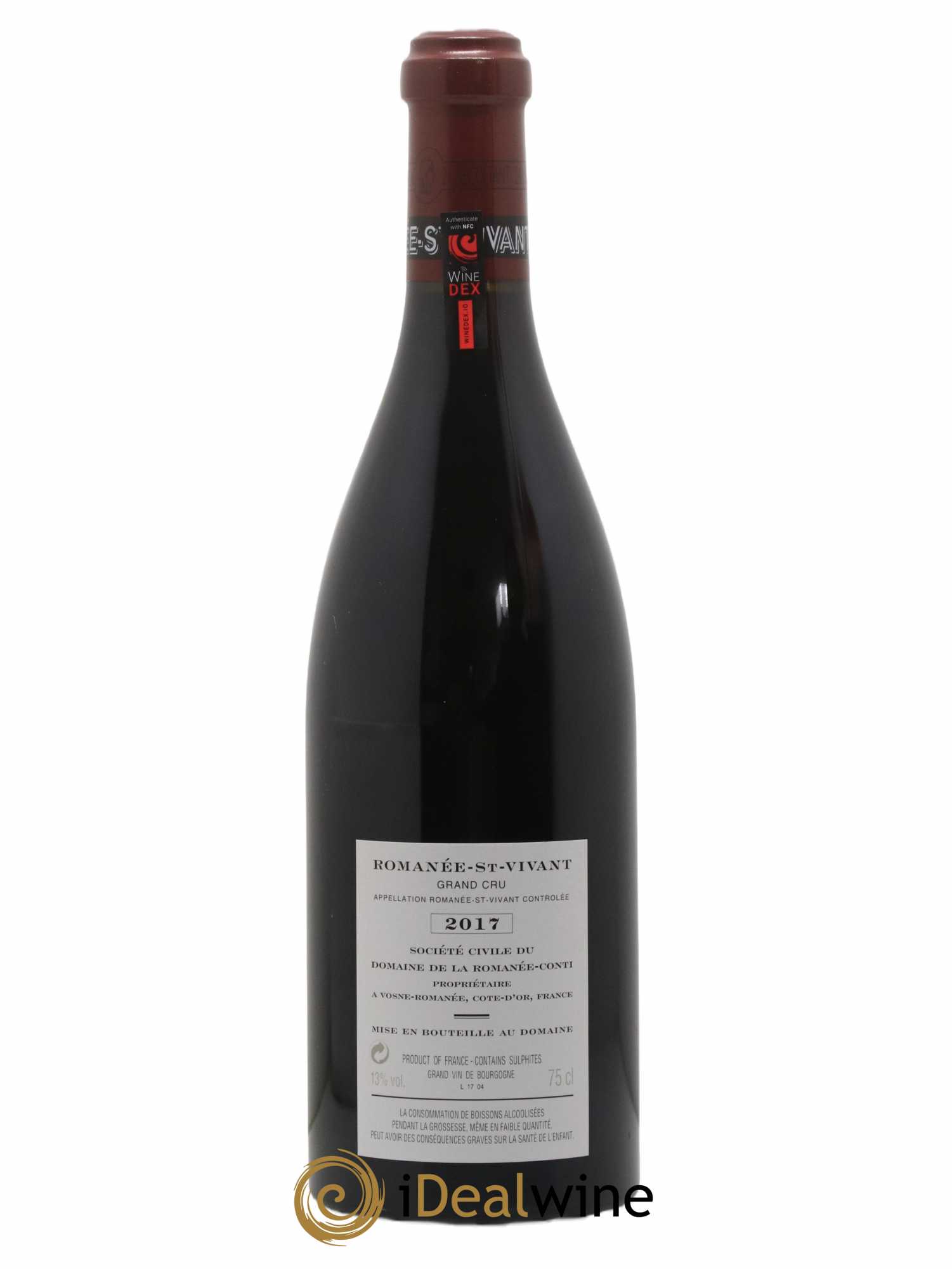 Romanée-Saint-Vivant Grand Cru Domaine de la Romanée-Conti 2017 - Lot of 1 bottle - 1