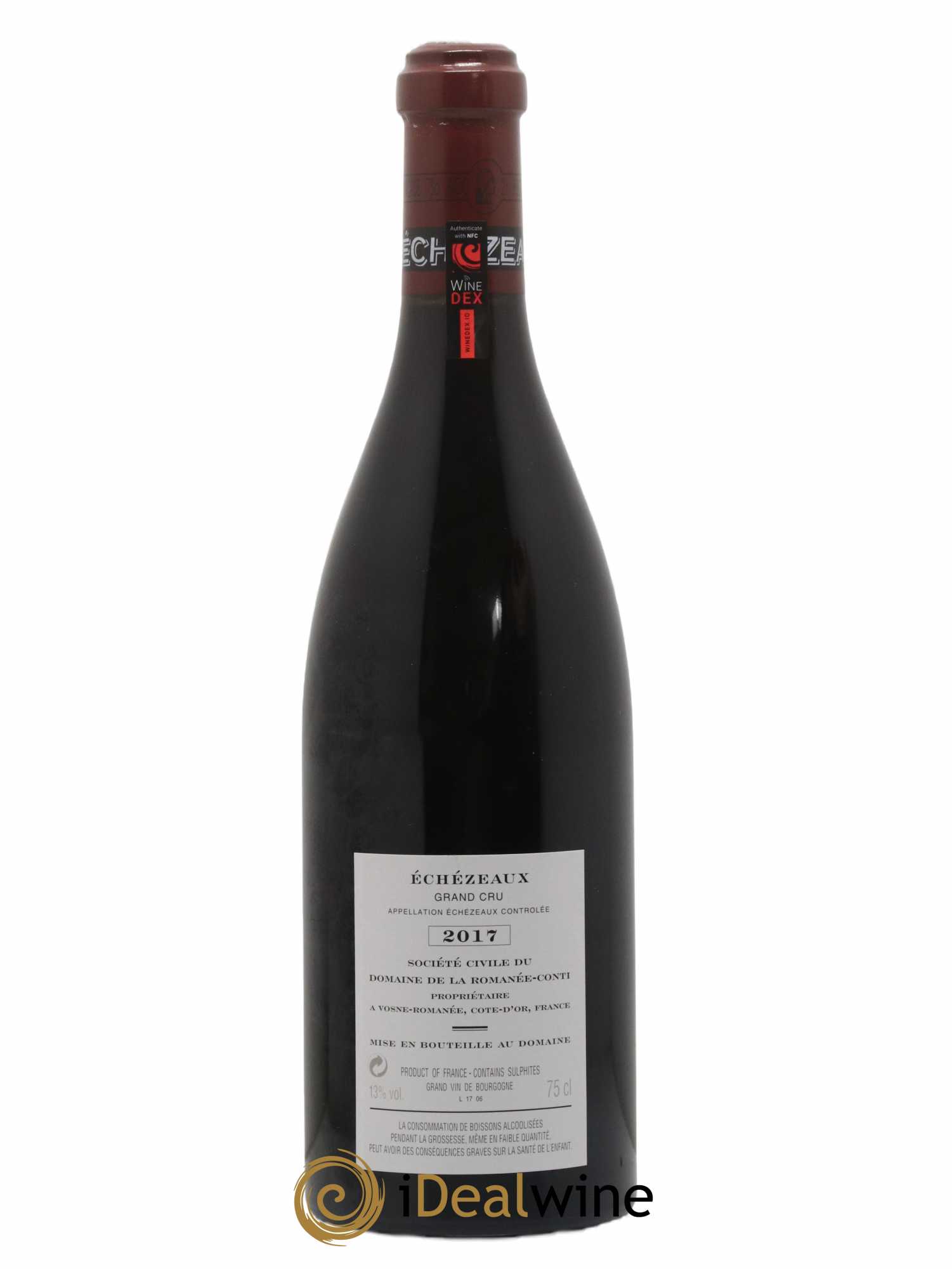 Echezeaux Grand Cru Domaine de la Romanée-Conti 2017 - Lot de 1 bouteille - 1
