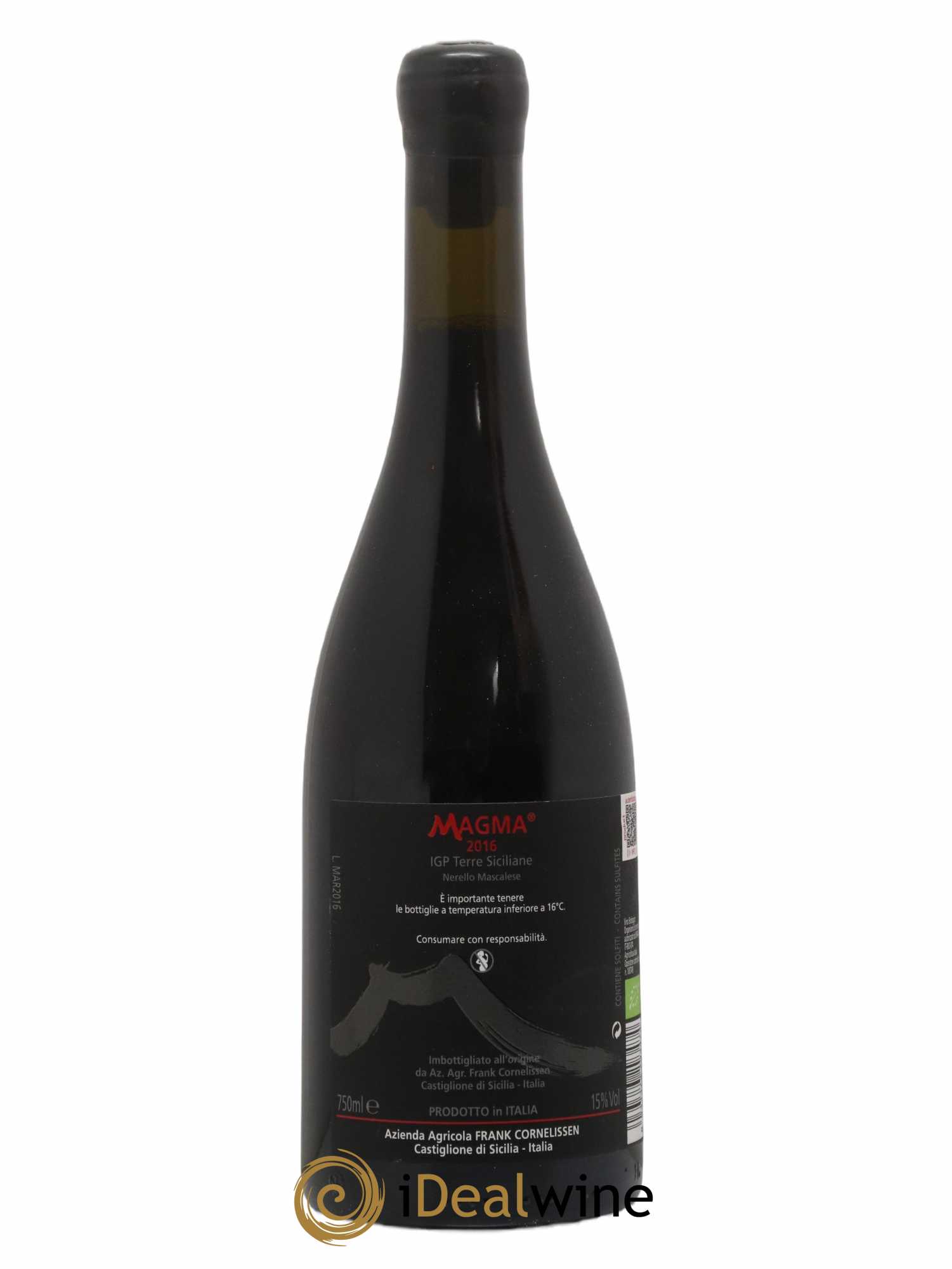 Terre Siciliane IGT Magma Frank Cornelissen 2016 - Lot de 1 bouteille - 1