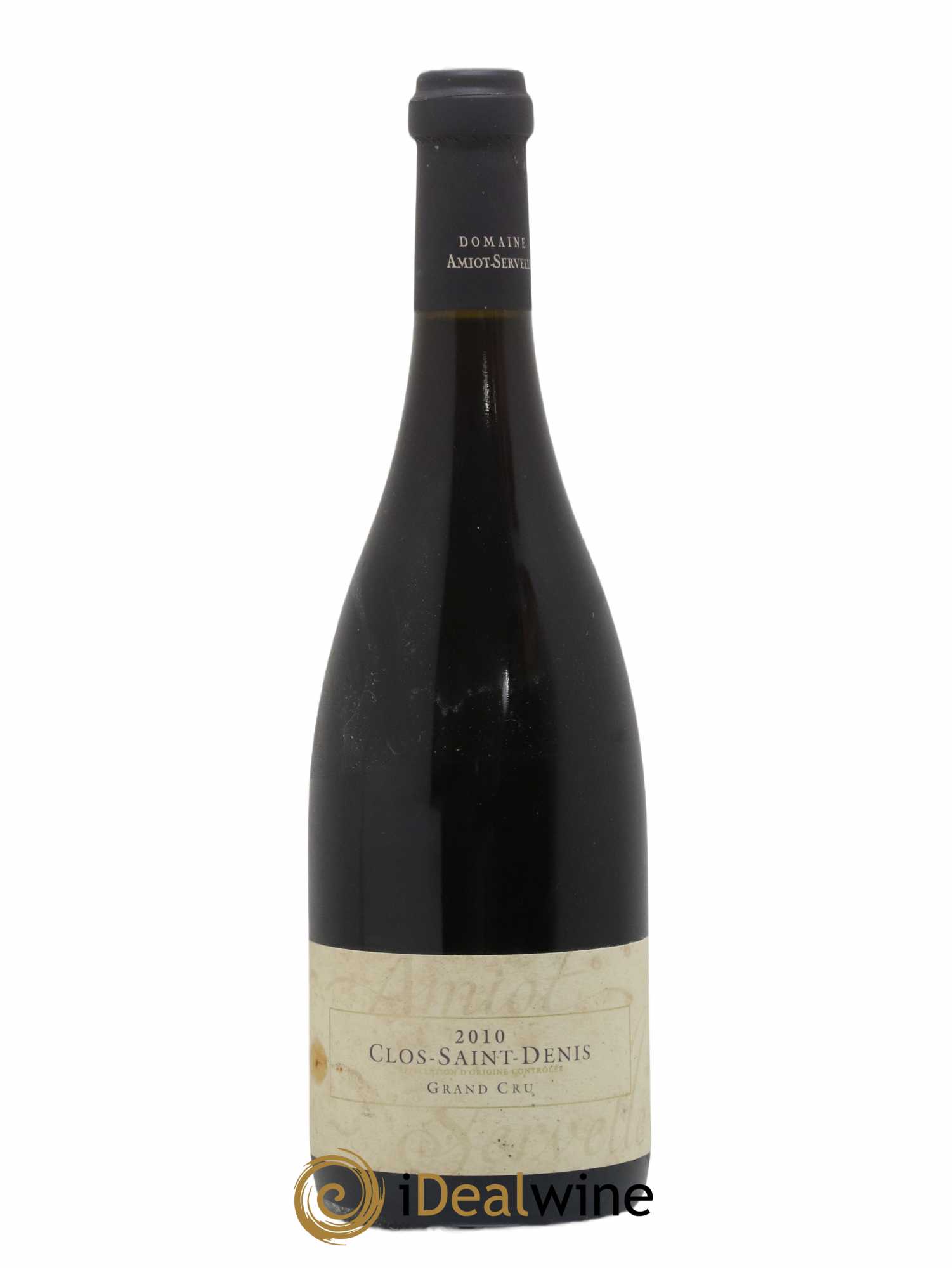 Clos Saint-Denis Grand Cru Amiot-Servelle 2010 - Lot de 1 bouteille - 0