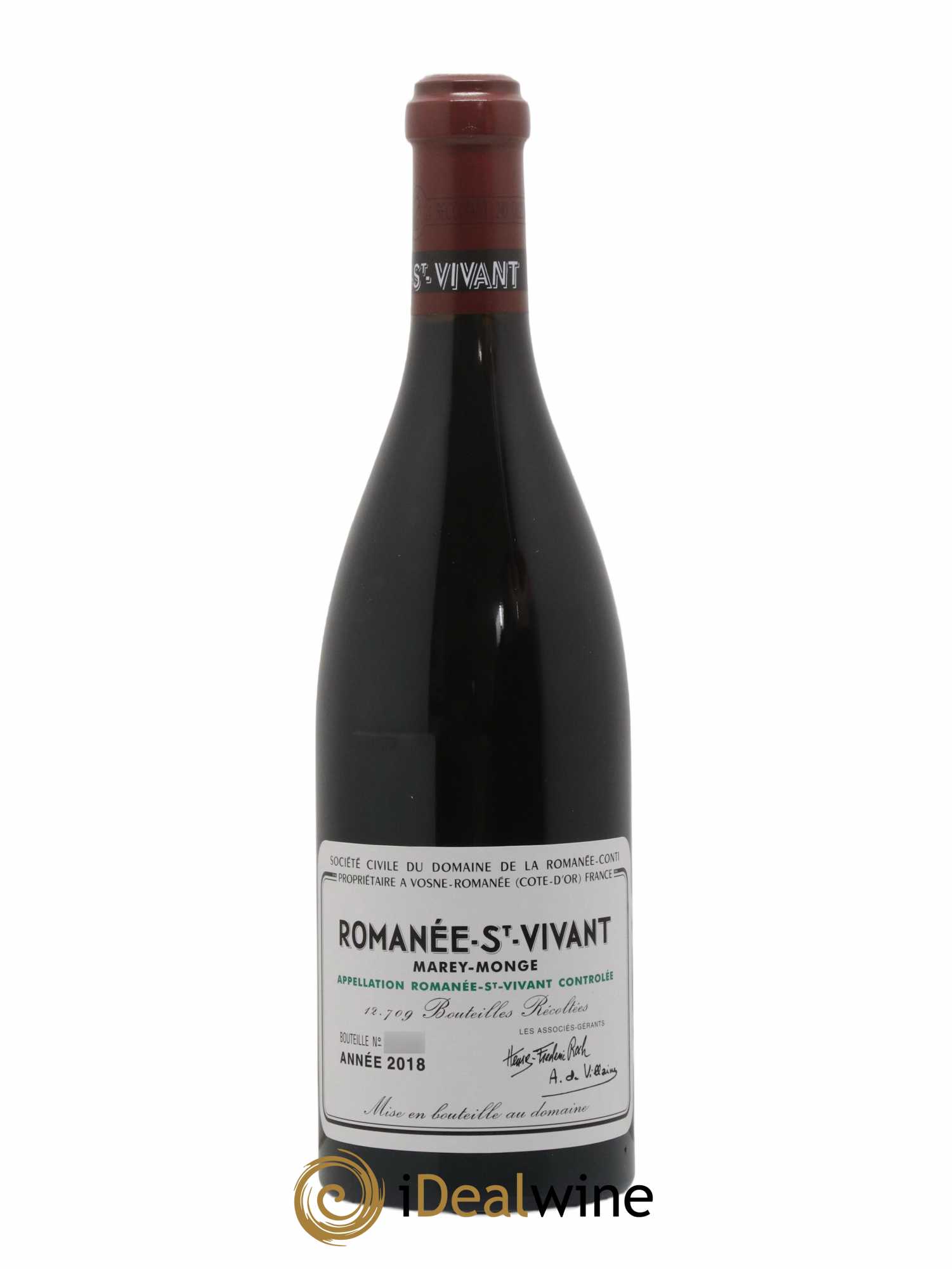 Romanée-Saint-Vivant Grand Cru Domaine de la Romanée-Conti 2018 - Lot of 1 bottle - 0
