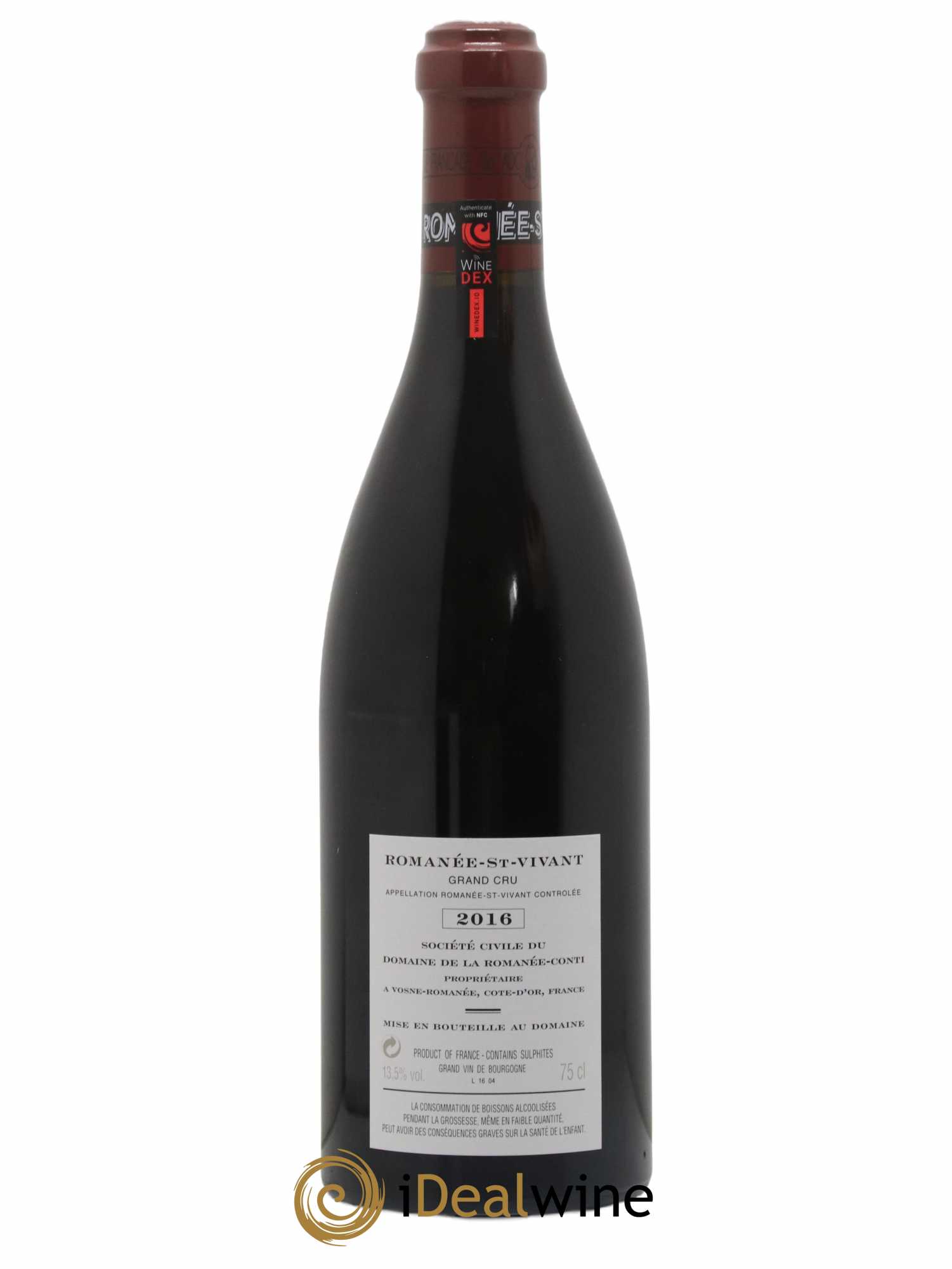 Romanée-Saint-Vivant Grand Cru Domaine de la Romanée-Conti 2016 - Lot de 1 bouteille - 1