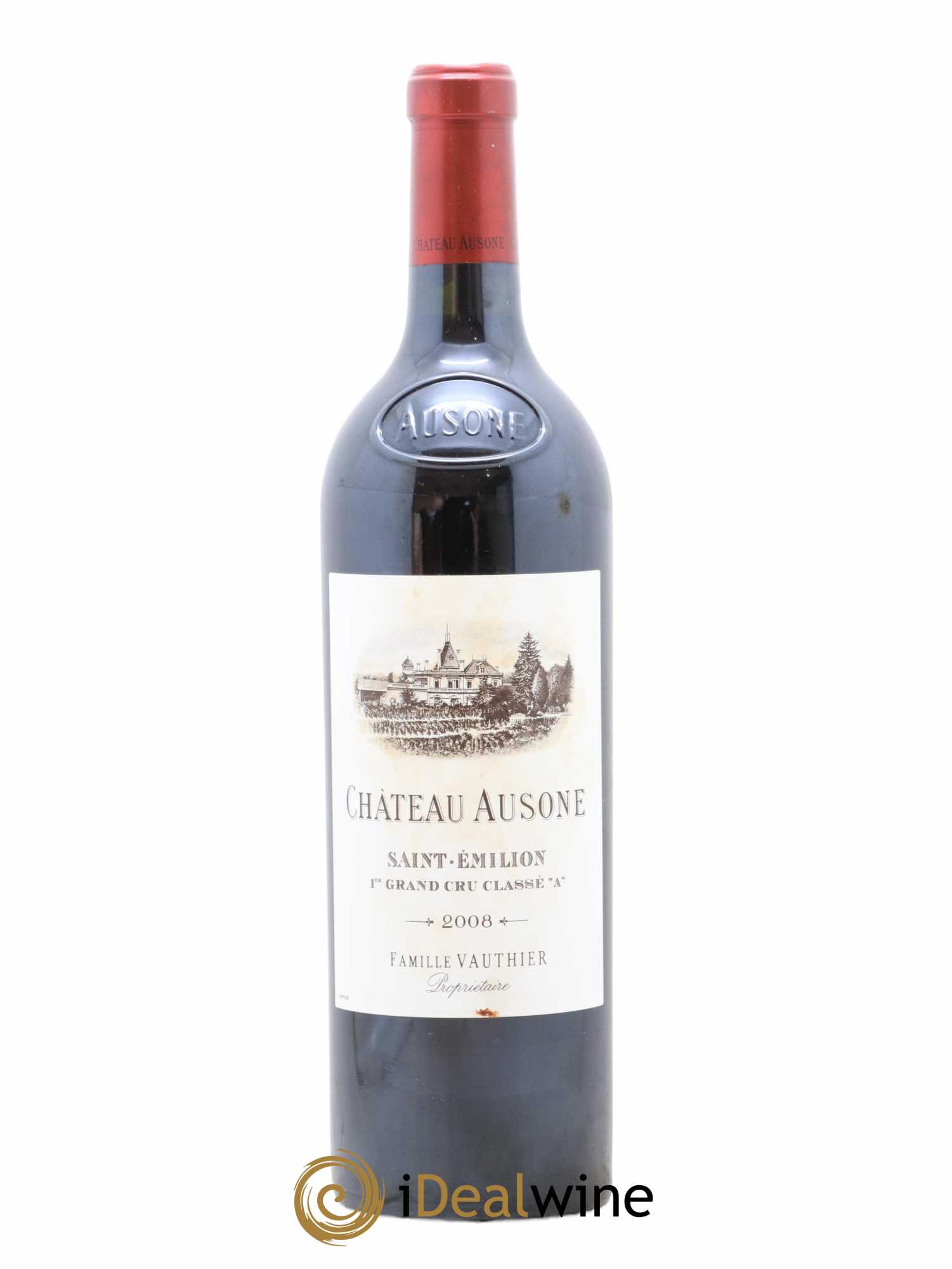 Château Ausone 1er Grand Cru Classé A 2008 - Lot de 1 bouteille - 0