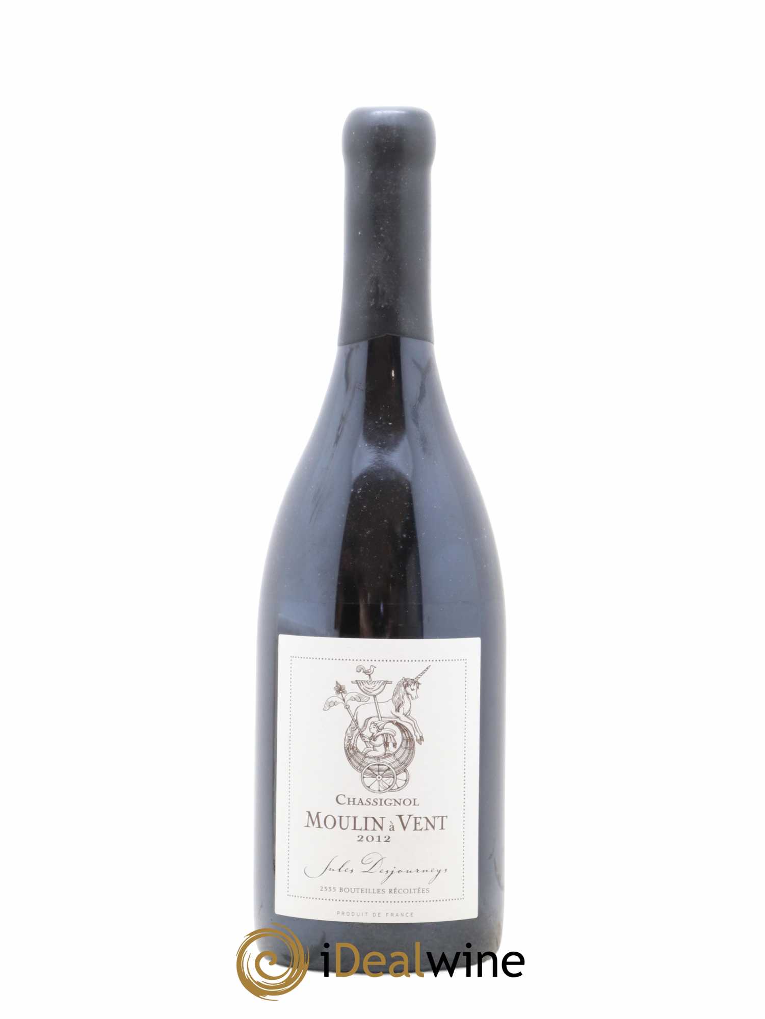 Moulin-à-Vent Chassignol Jules Desjourneys 2012 - Lot de 1 bouteille - 0