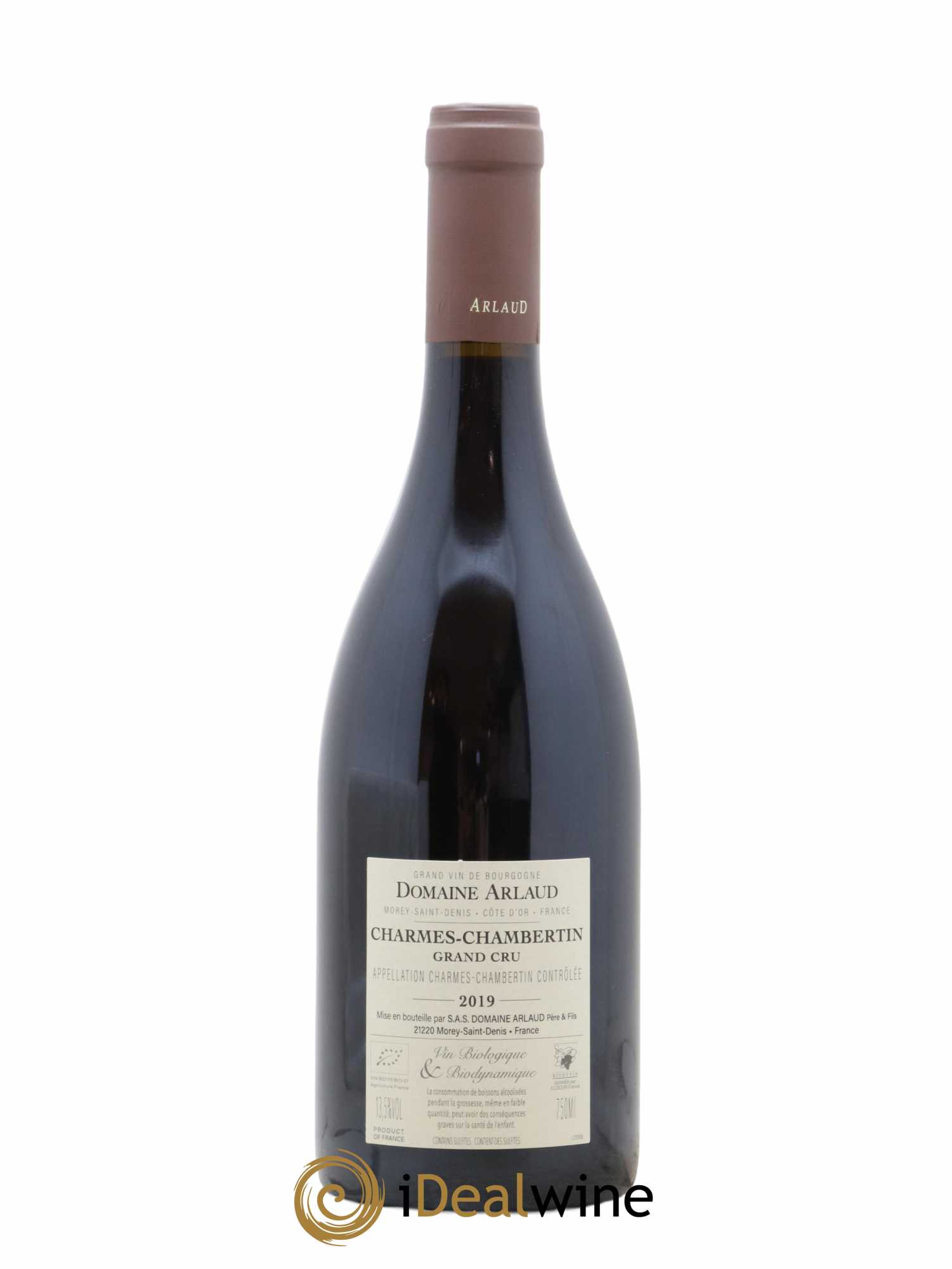 Charmes-Chambertin Grand Cru Arlaud 2019 - Lot de 1 bouteille - 1