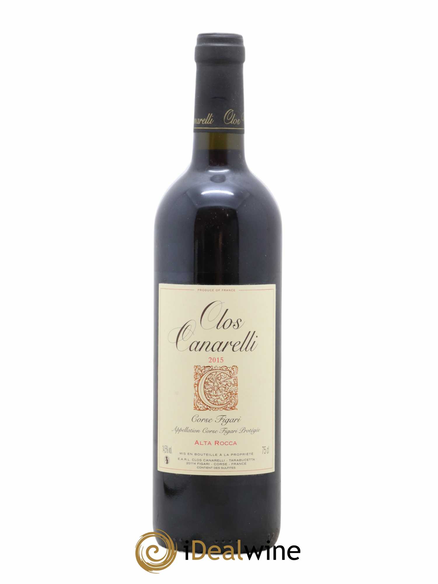 Figari Clos Canarelli Alta Rocca 2015 - Lot of 1 bottle - 0