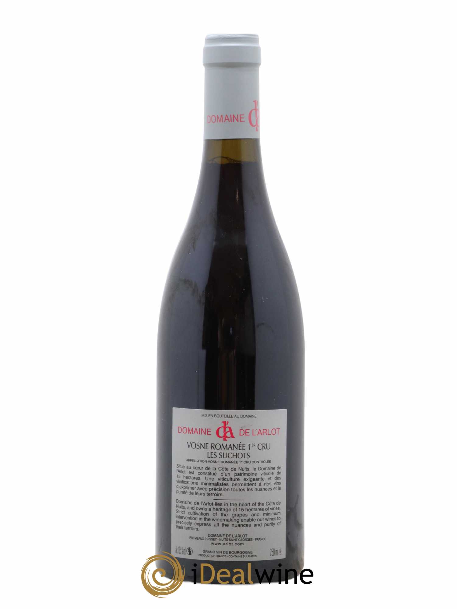 Vosne-Romanée 1er Cru Les Suchots Domaine de l'Arlot 2016 - Lot de 1 bouteille - 1