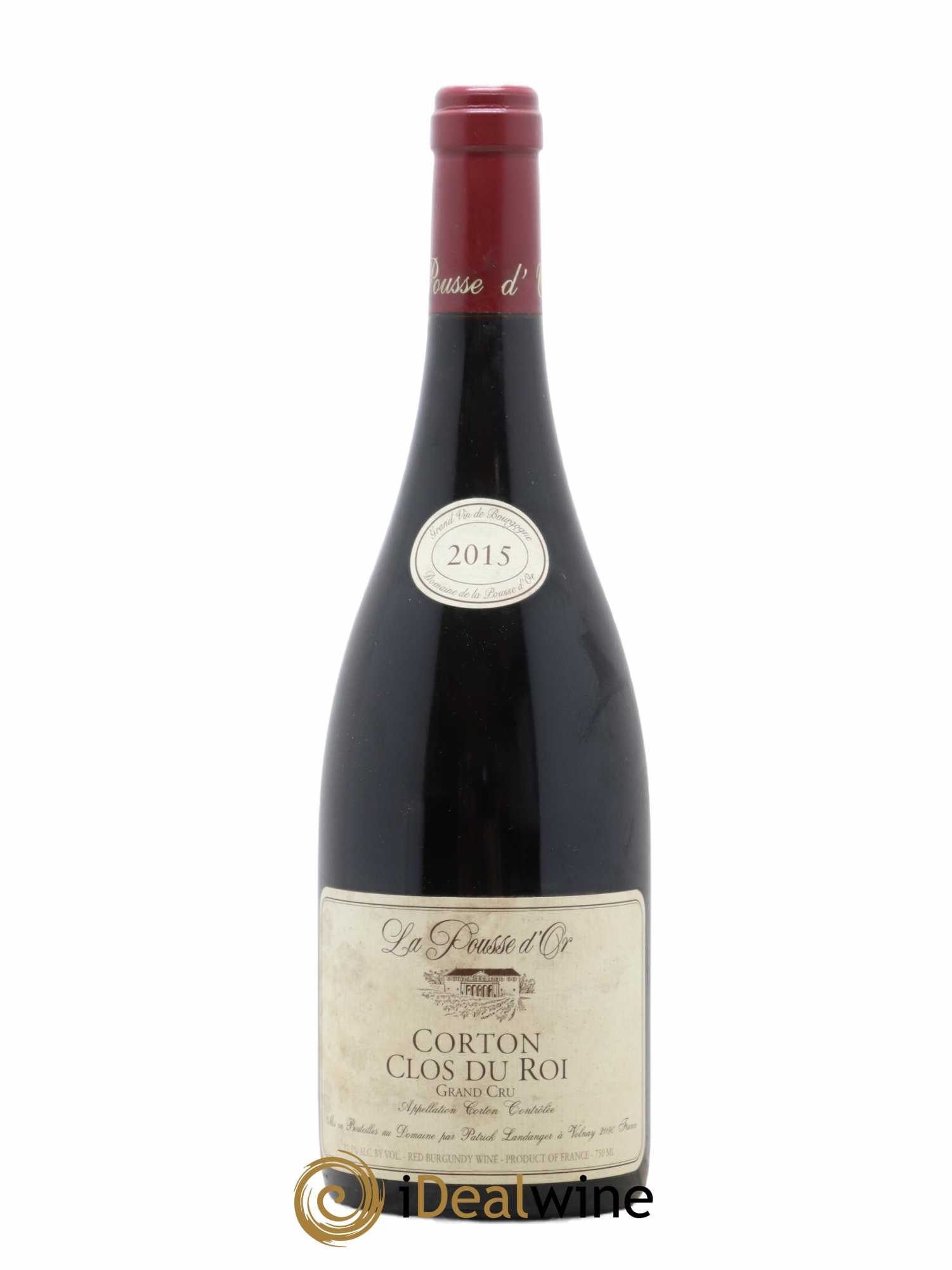 Corton Grand Cru Clos du Roi La Pousse d'Or (Domaine de) 2015 - Lot de 1 bouteille - 0