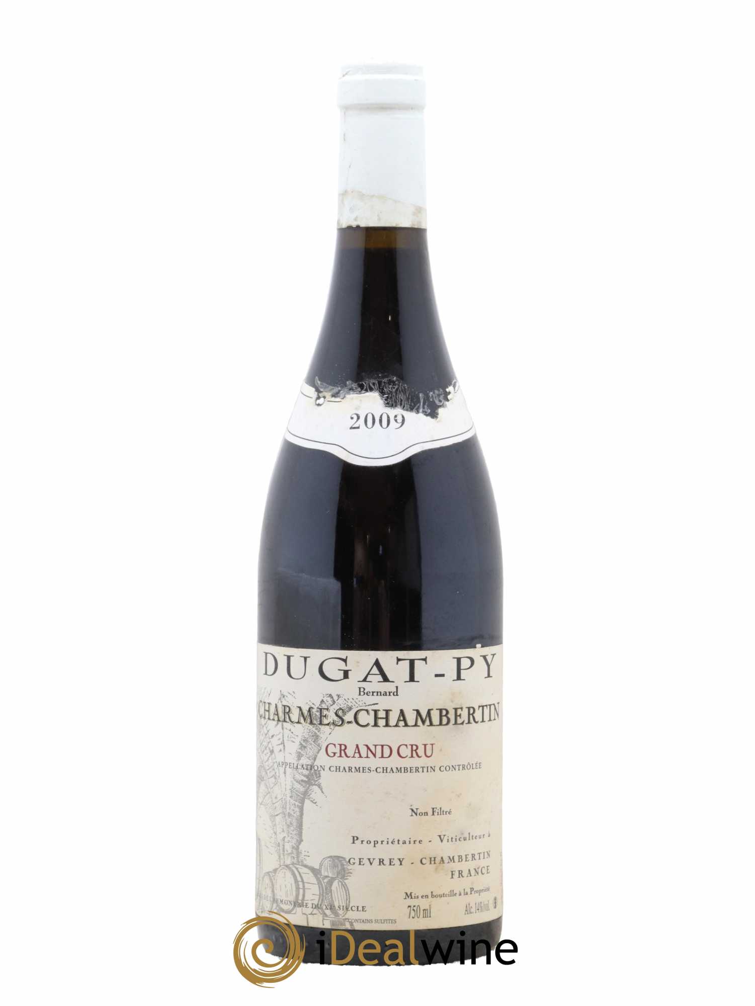 Charmes-Chambertin Grand Cru Dugat-Py 2009 - Lot de 1 bouteille - 0