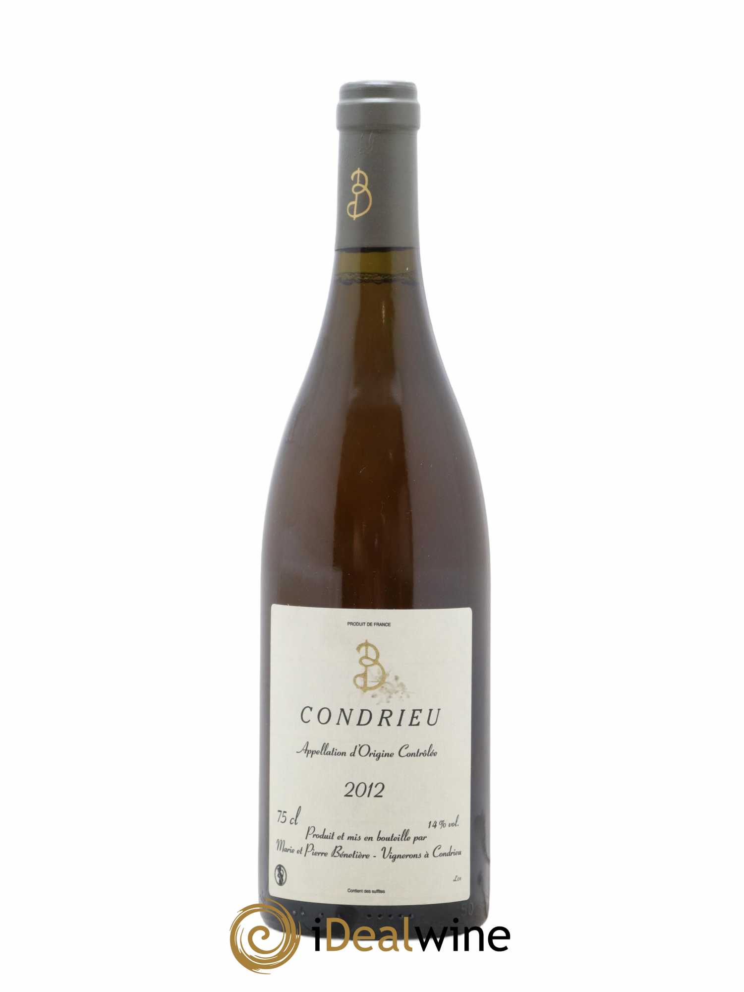 Condrieu Marie et Pierre Bénetière (Domaine) 2012 - Lot de 1 bouteille - 0
