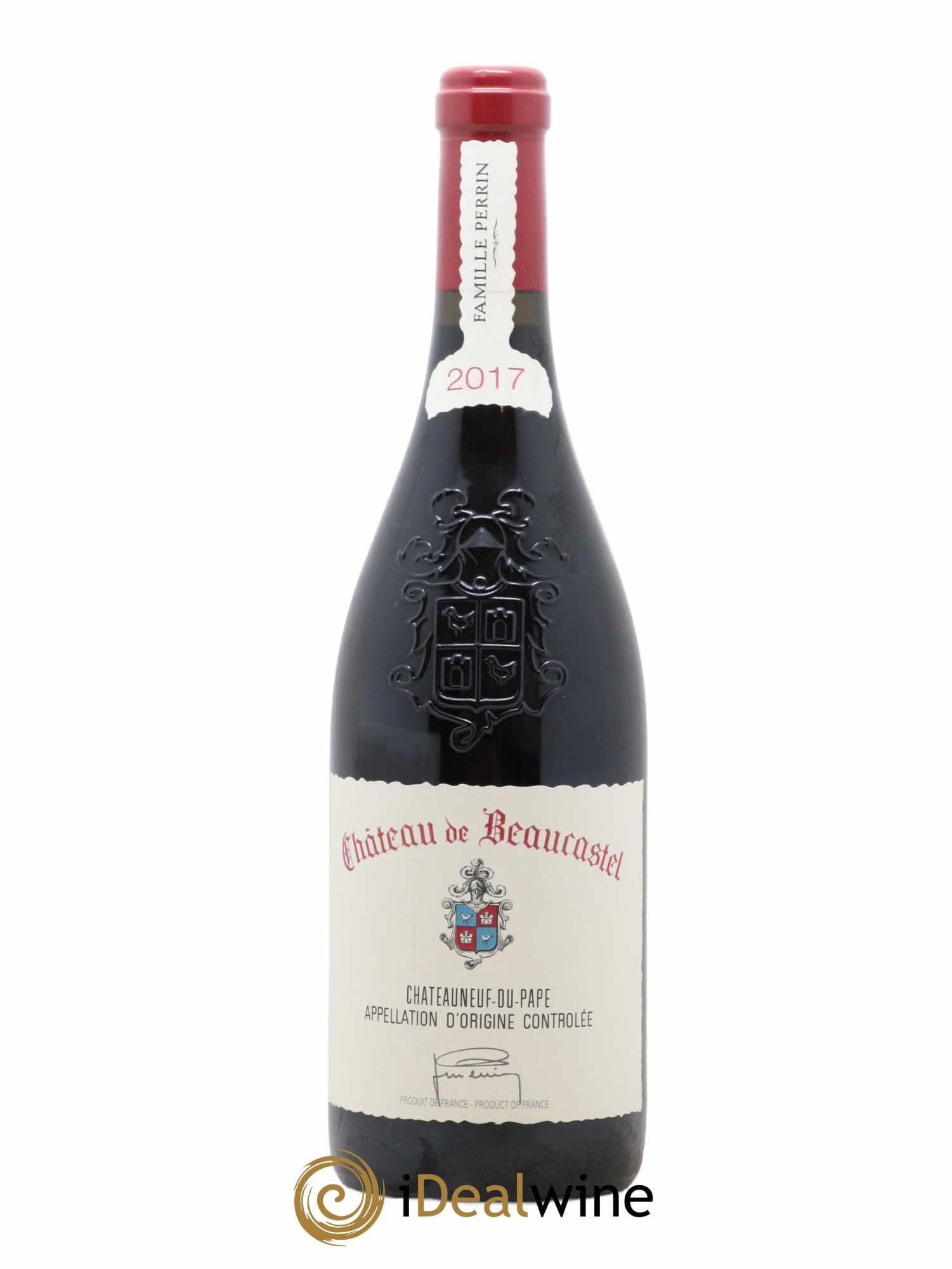 Châteauneuf-du-Pape Château de Beaucastel Famille Perrin 2017 - Lot de 1 bouteille - 0