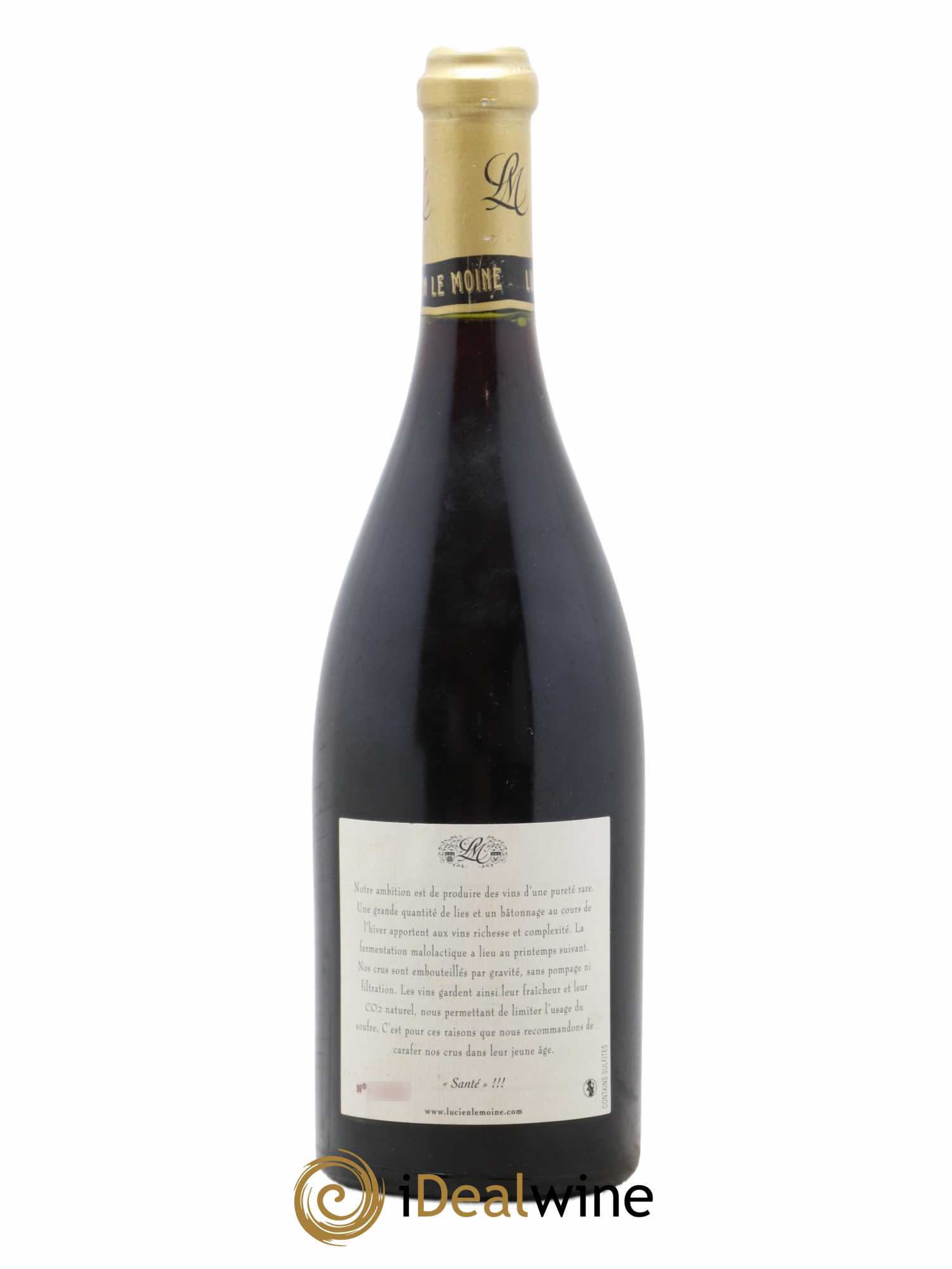 Clos de la Roche Grand Cru Lucien Le Moine 2010 - Lot de 1 bouteille - 1