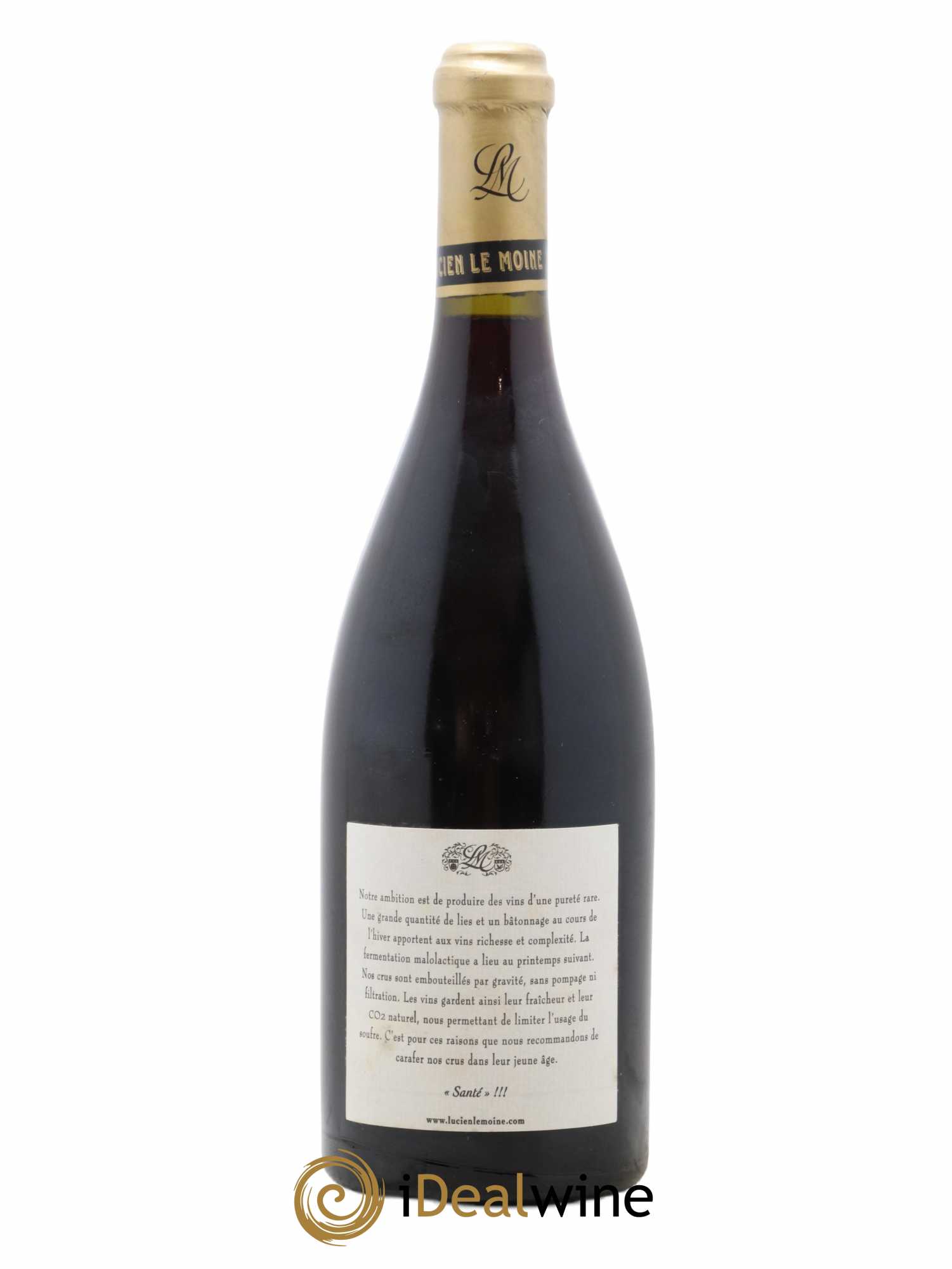 Clos de Vougeot Grand Cru Lucien Le Moine 2012 - Lot de 1 bouteille - 1