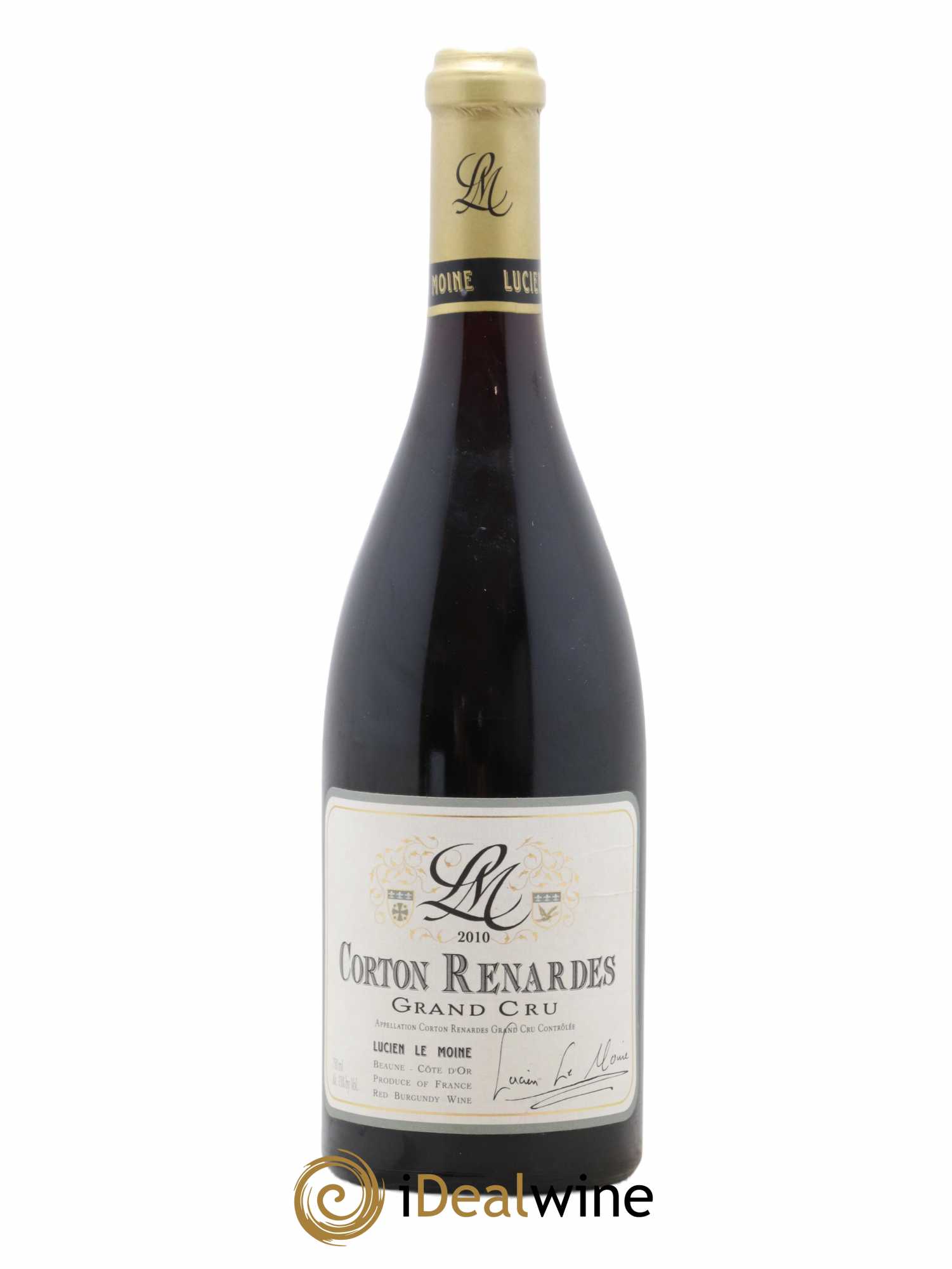 Corton Grand Cru Renardes Lucien Le Moine 2010 - Lot de 1 bouteille - 0