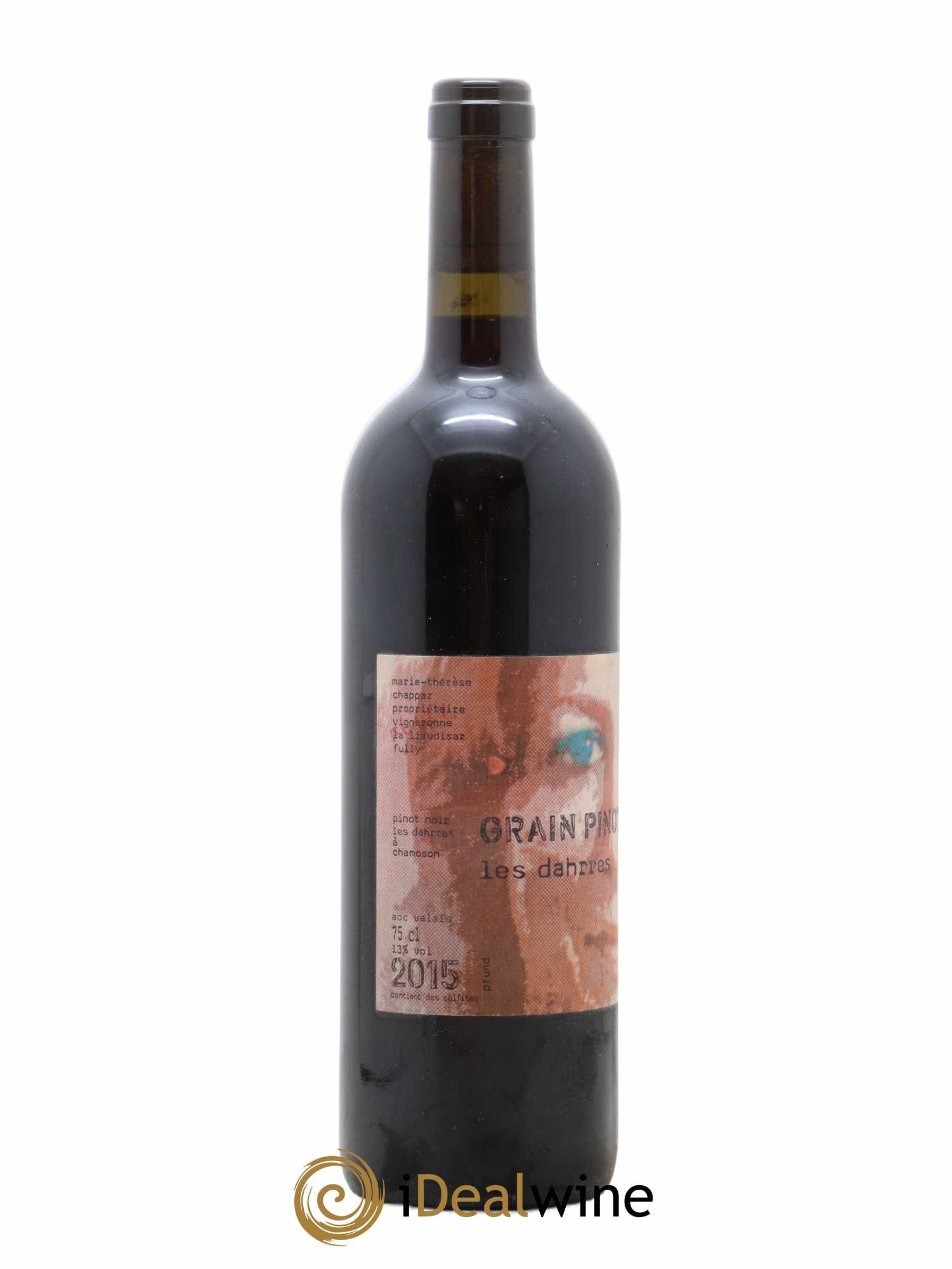 Valais Grain Pinot Marie-Thérèse Chappaz - Domaine Des Claives Les Dharres 2015 - Lot de 1 bouteille - 1