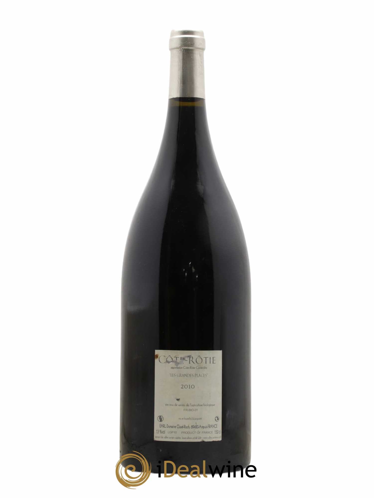 Côte-Rôtie Les Grandes Places Clusel-Roch 2010 - Lot of 1 magnum - 1