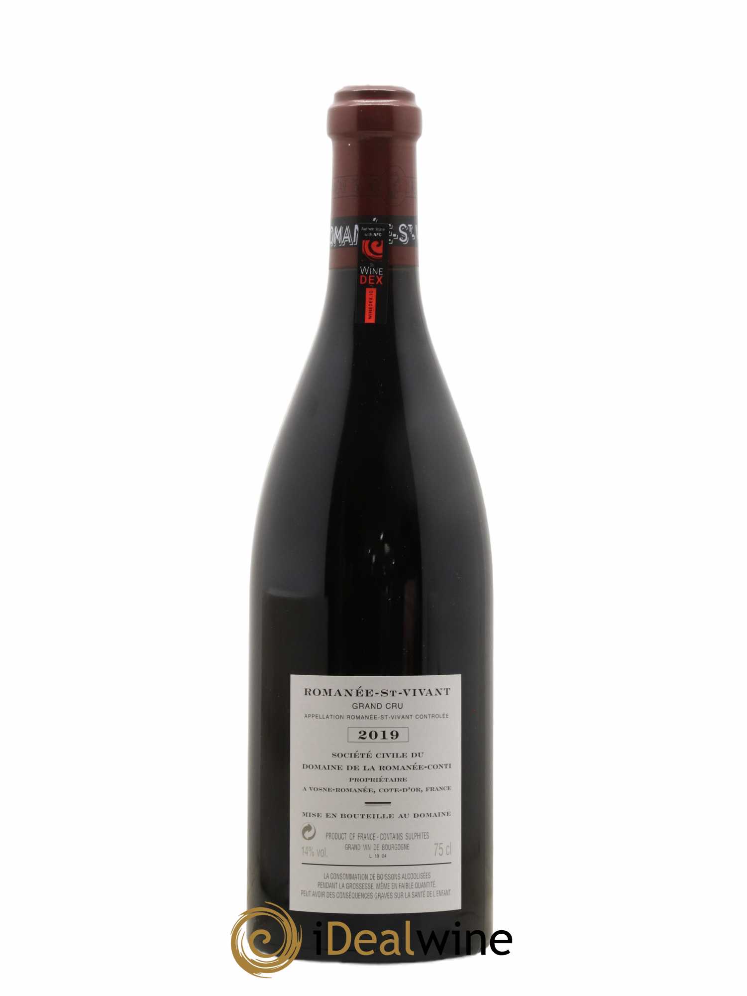 Romanée-Saint-Vivant Grand Cru Domaine de la Romanée-Conti 2019 - Lot de 1 bouteille - 1