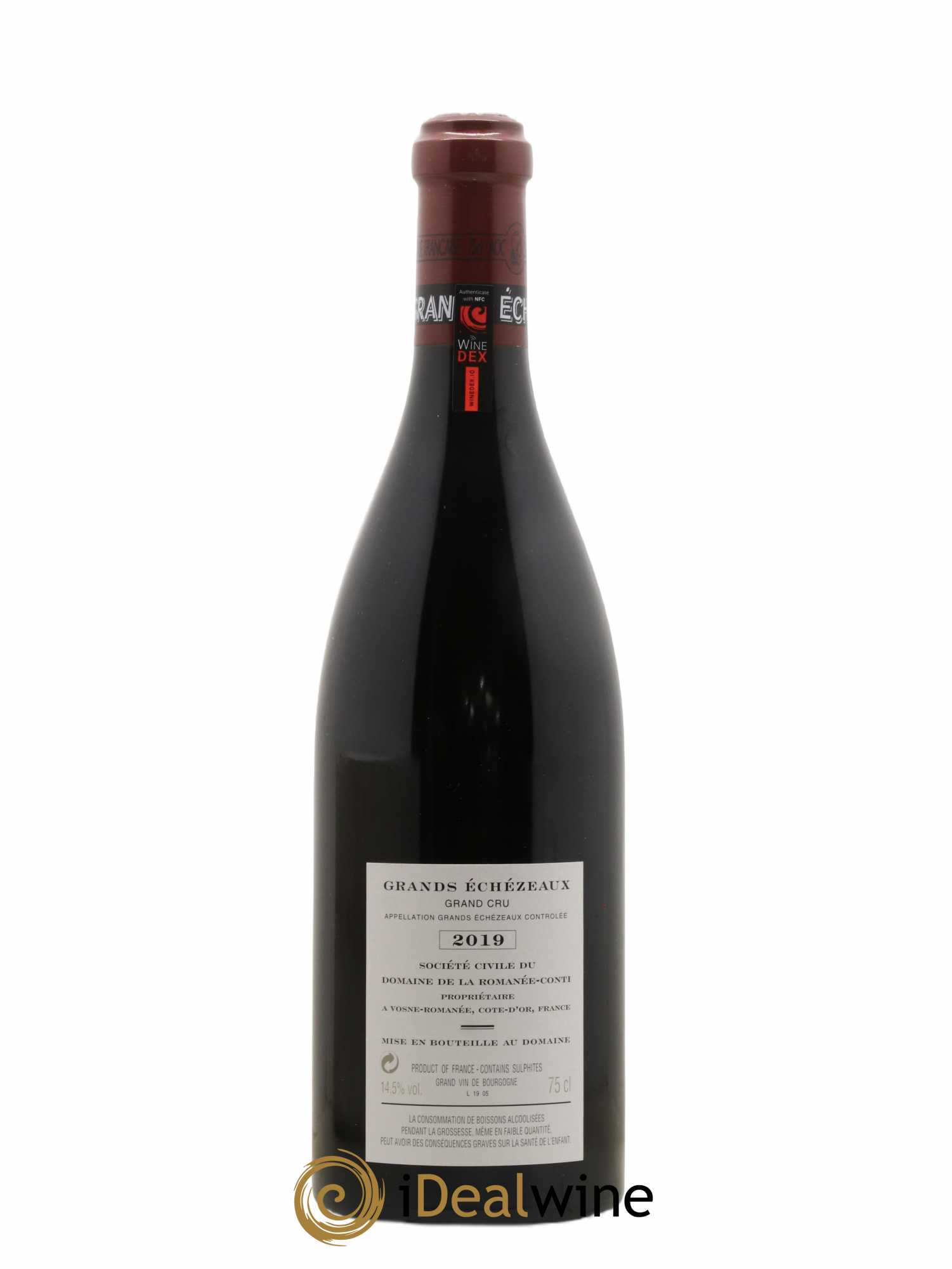 Grands-Echezeaux Grand Cru Domaine de la Romanée-Conti 2019 - Lot de 1 bouteille - 1
