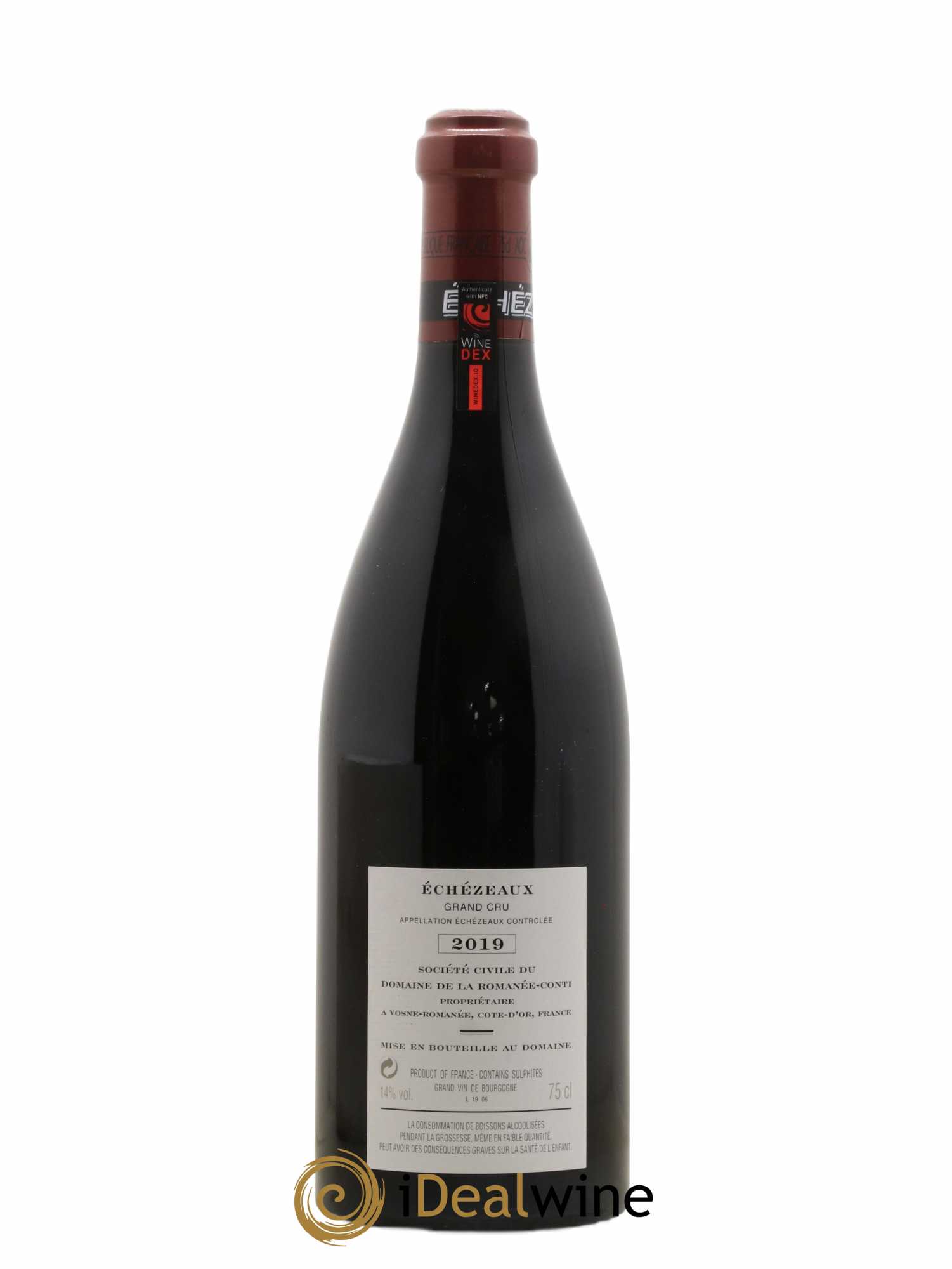 Echezeaux Grand Cru Domaine de la Romanée-Conti 2019 - Lot de 1 bouteille - 1