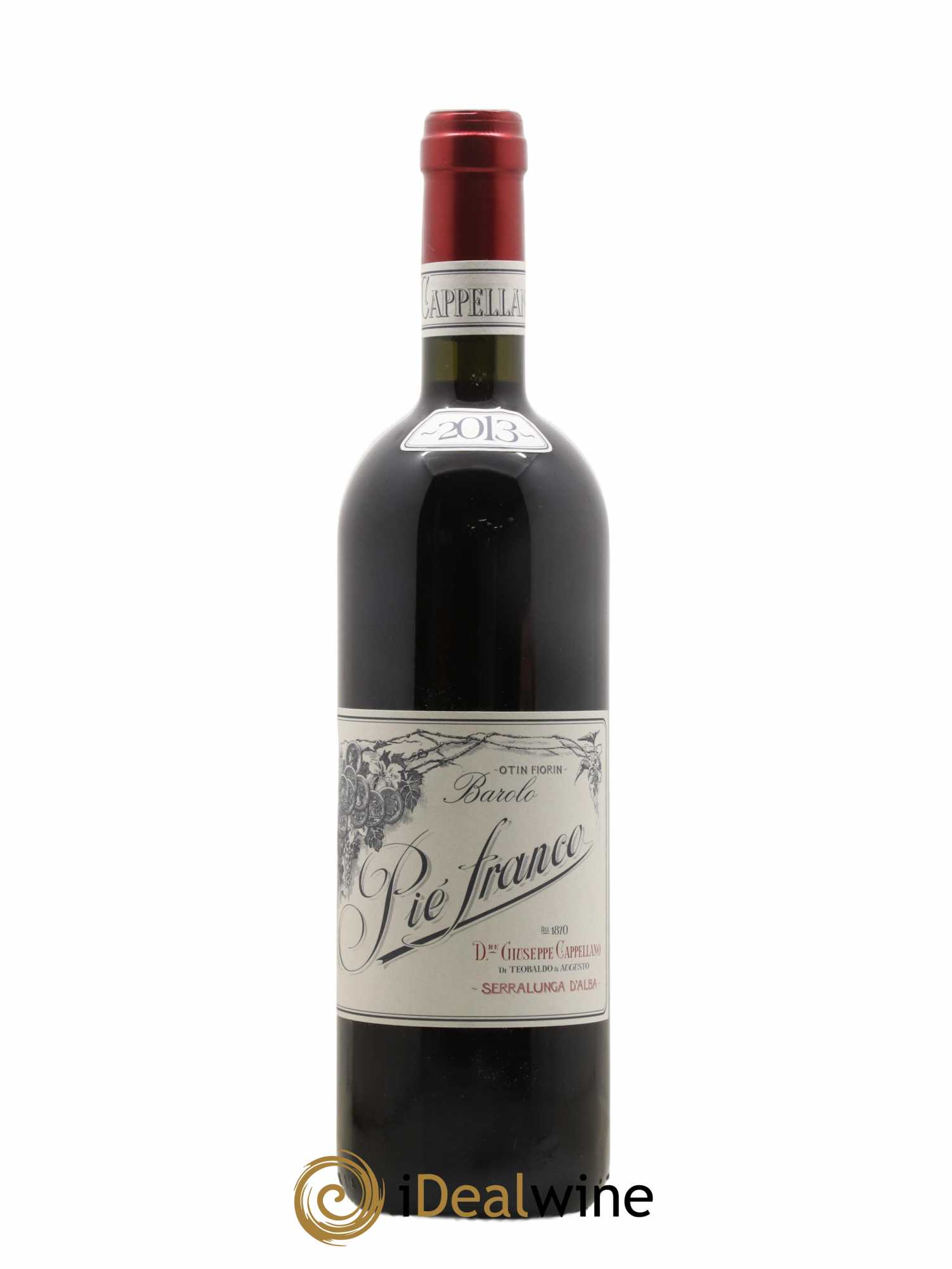 Barolo DOCG Pié Franco Cappellano 2013 - Lot de 1 bouteille - 0