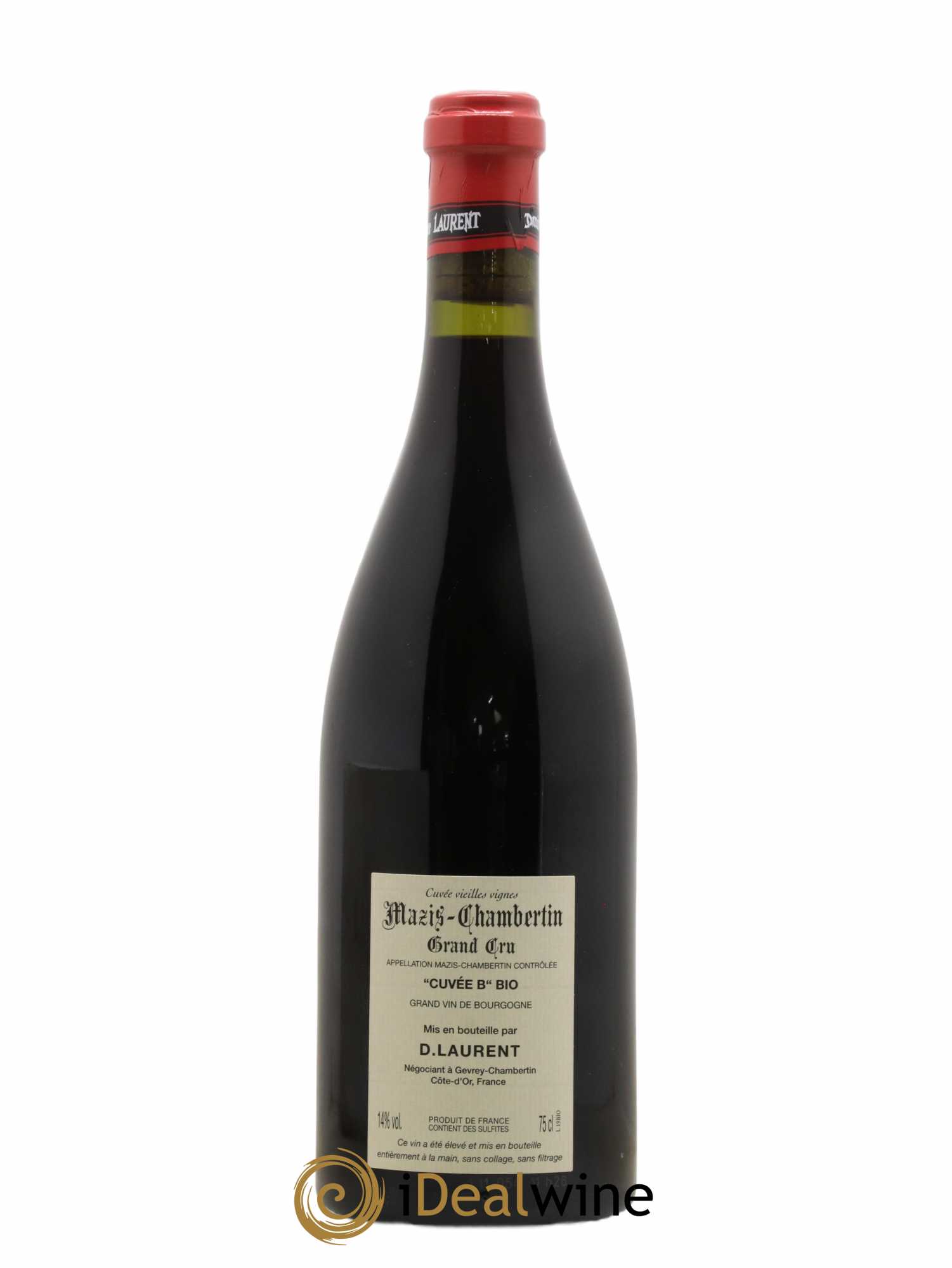 Mazis-Chambertin Grand Cru Vieilles Vignes Cuvée B Dominique Laurent 2019 - Lot de 1 bouteille - 1