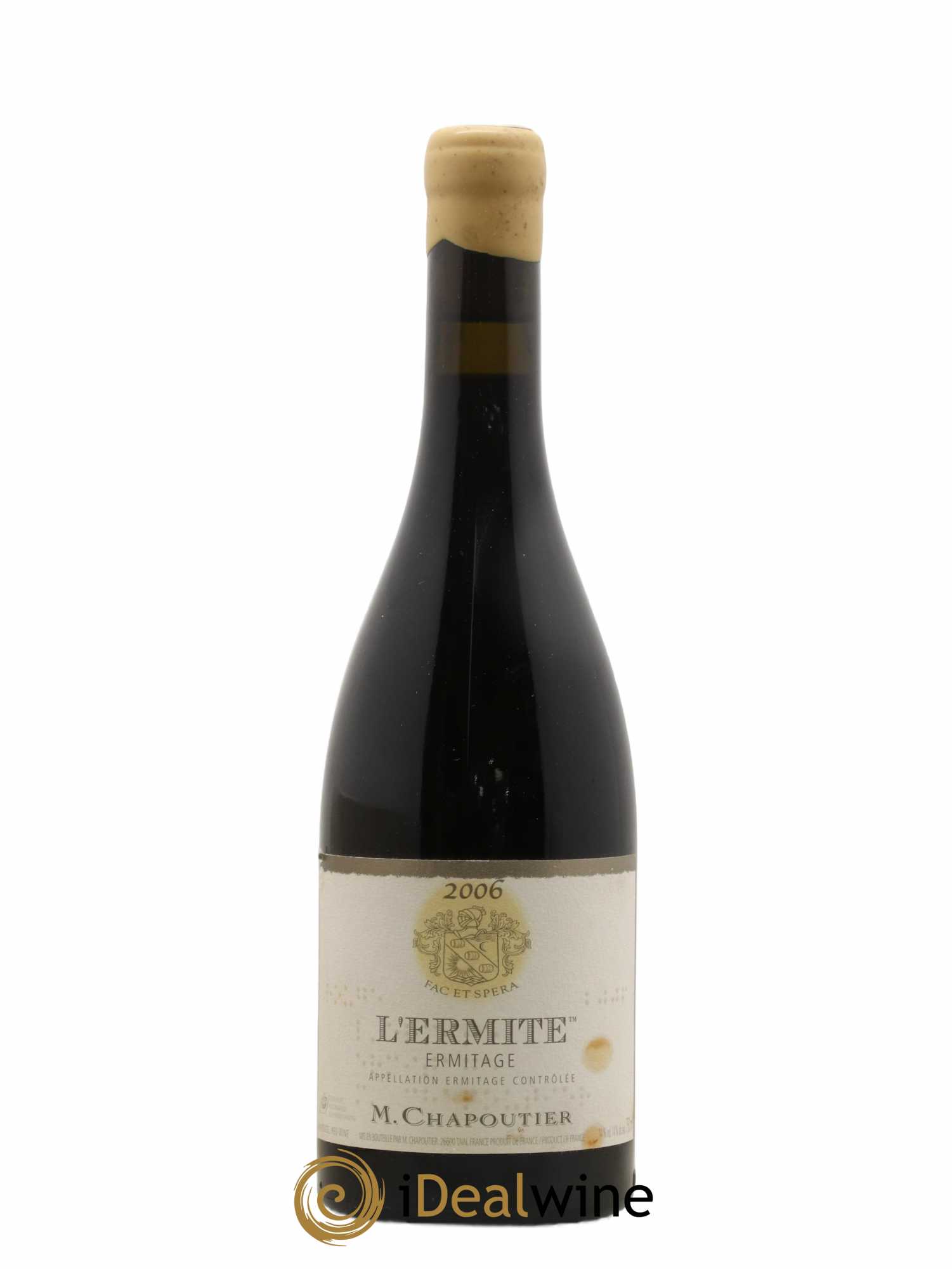 Hermitage Ermitage l'Ermite Chapoutier 2006 - Lot de 1 bouteille - 0