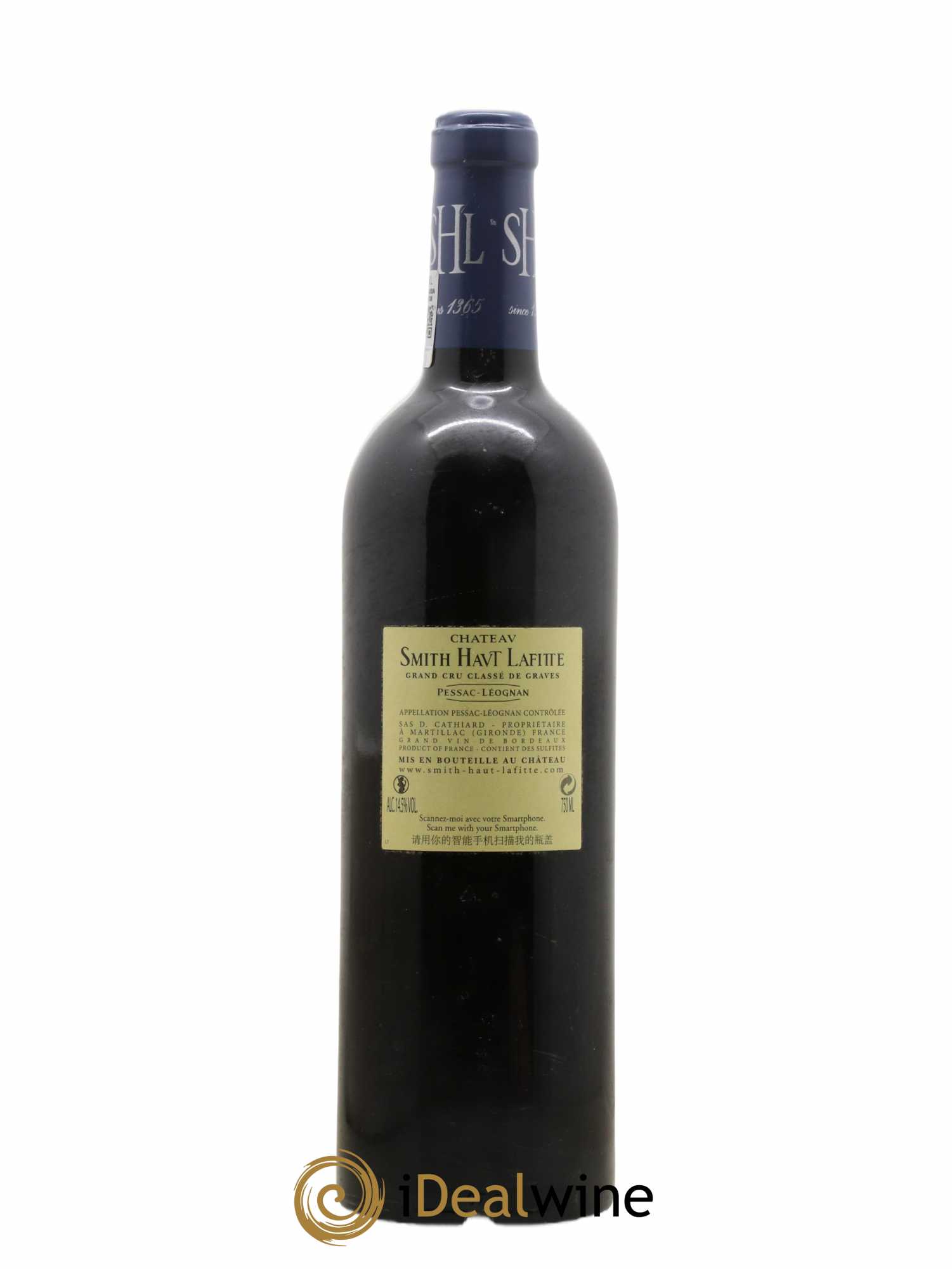 Château Smith Haut Lafitte Cru Classé de Graves 2010 - Lot de 1 bouteille - 1