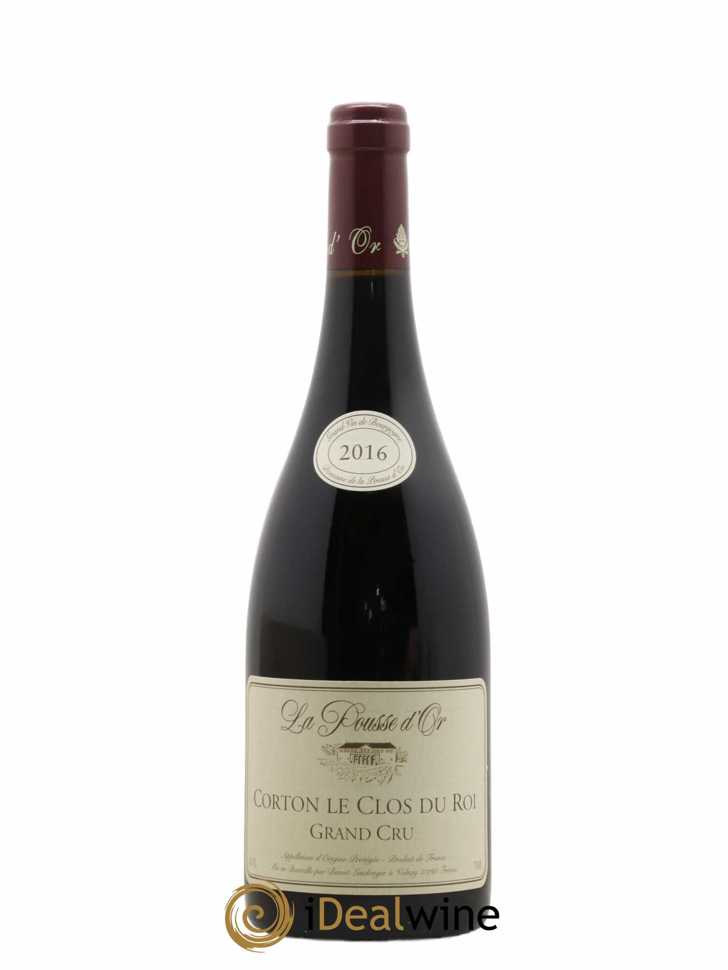 Corton Grand Cru Clos du Roi La Pousse d'Or (Domaine de) 2016 - Lot de 1 bouteille - 0