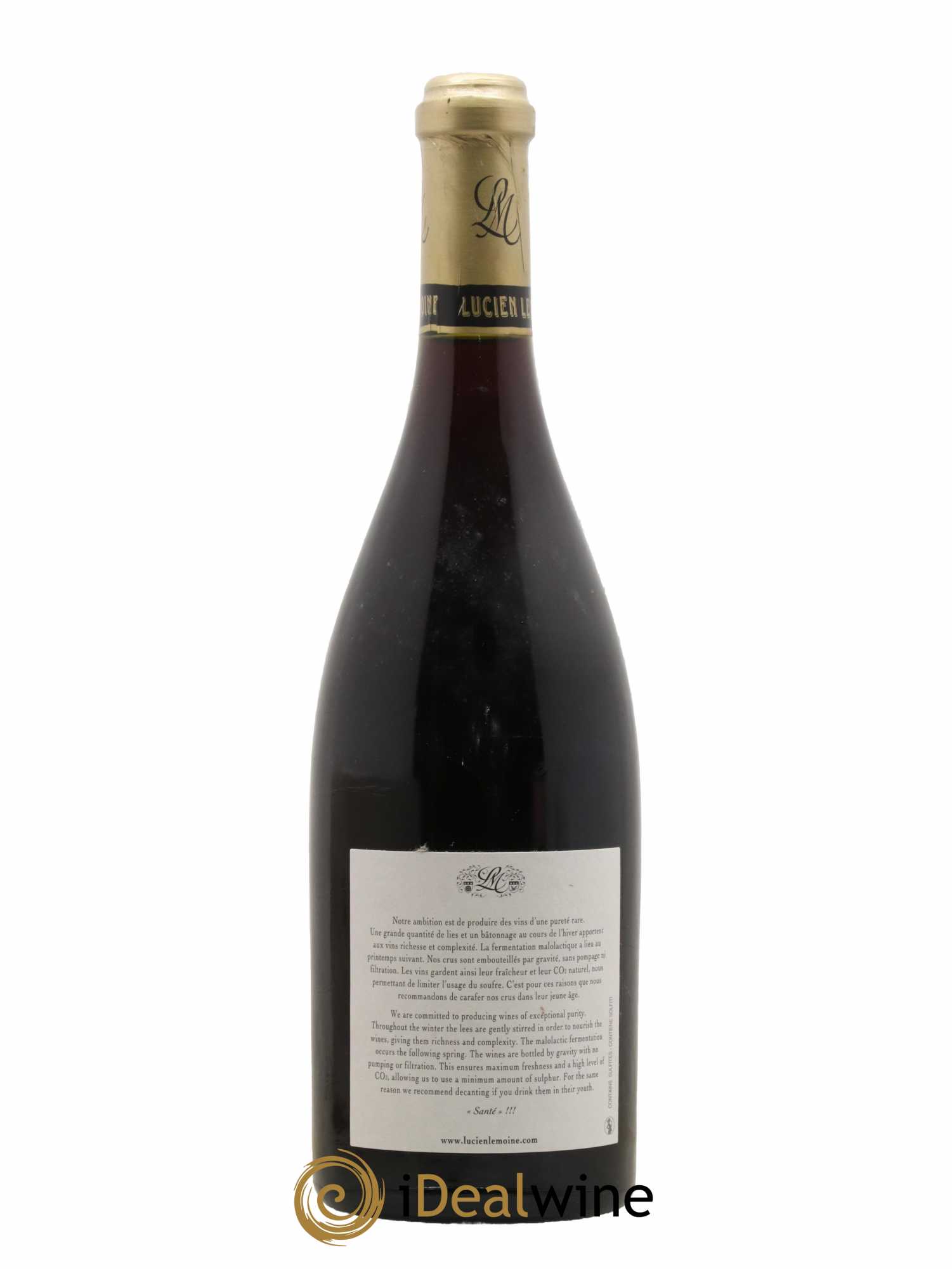 Chambertin Clos de Bèze Grand Cru Lucien Le Moine 2014 - Lot de 1 bouteille - 1