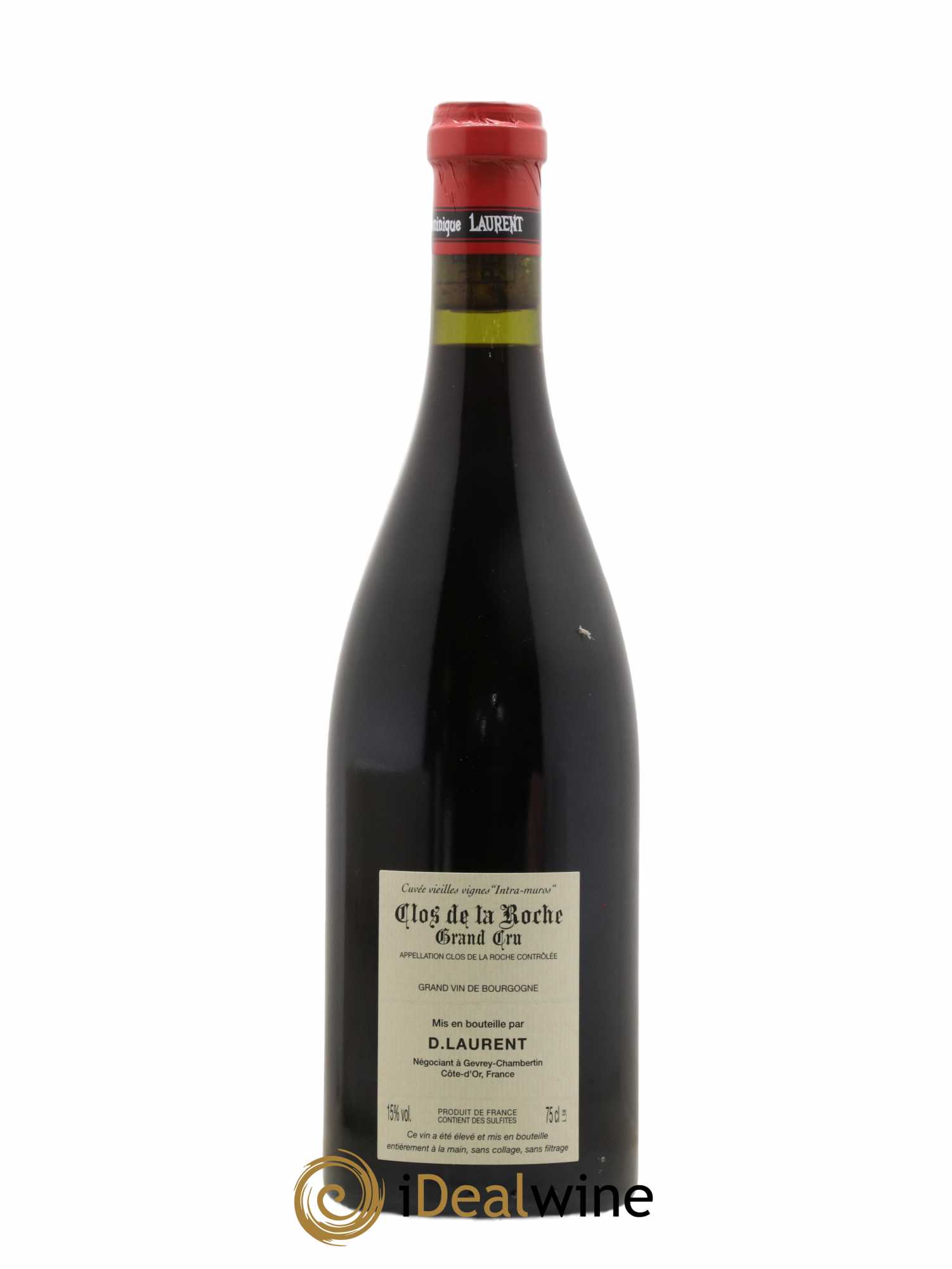 Clos de la Roche Grand Cru Vieilles vignes Intra-muros Dominique Laurent 2019 - Lot of 1 bottle - 1