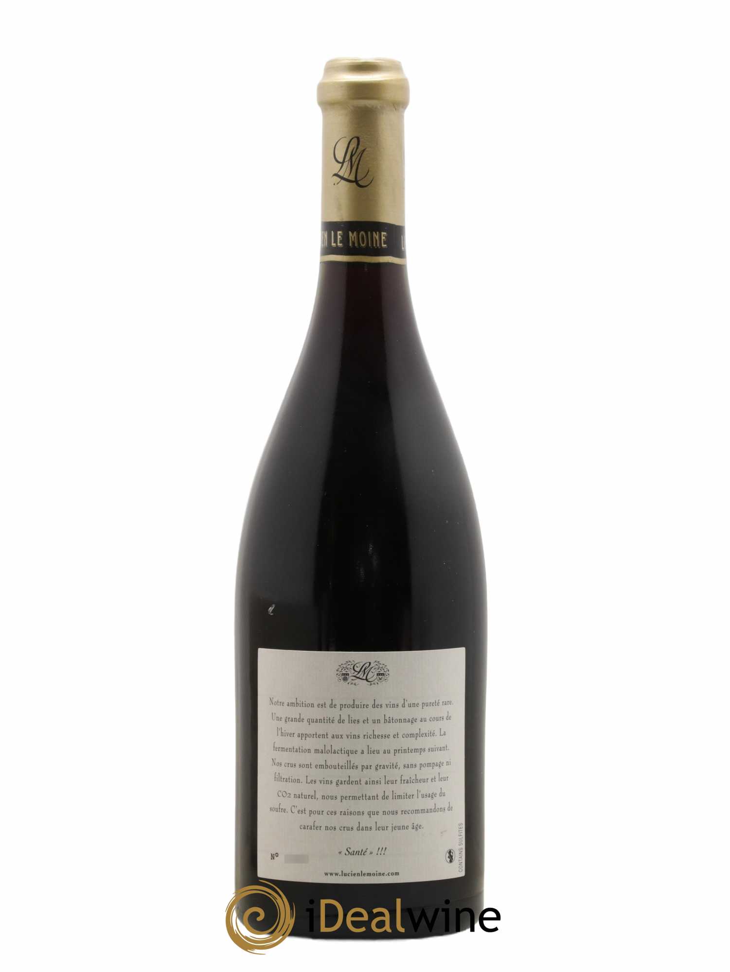 Vosne-Romanée 1er Cru Les Suchots Lucien Le Moine 2010 - Lot of 1 bottle - 1